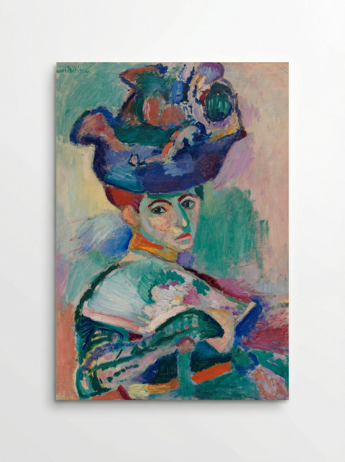 Woman with a Hat - Henri Matisse - Poster