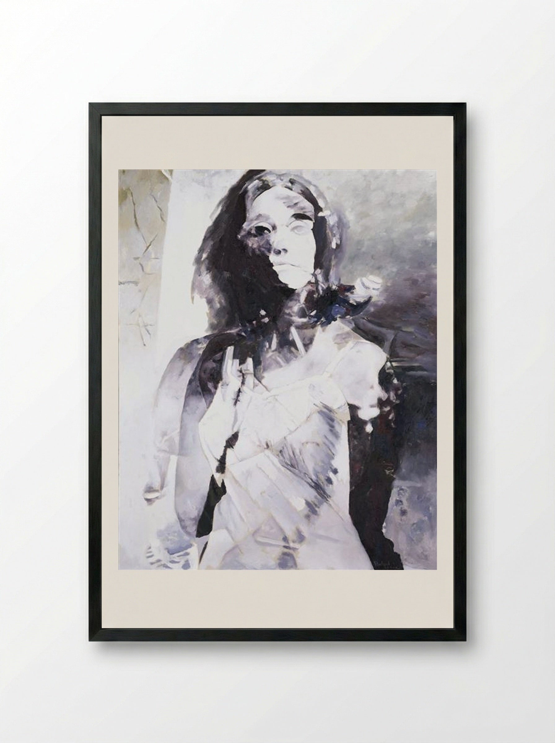Woman - Balcomb Greene - Framed Print Black