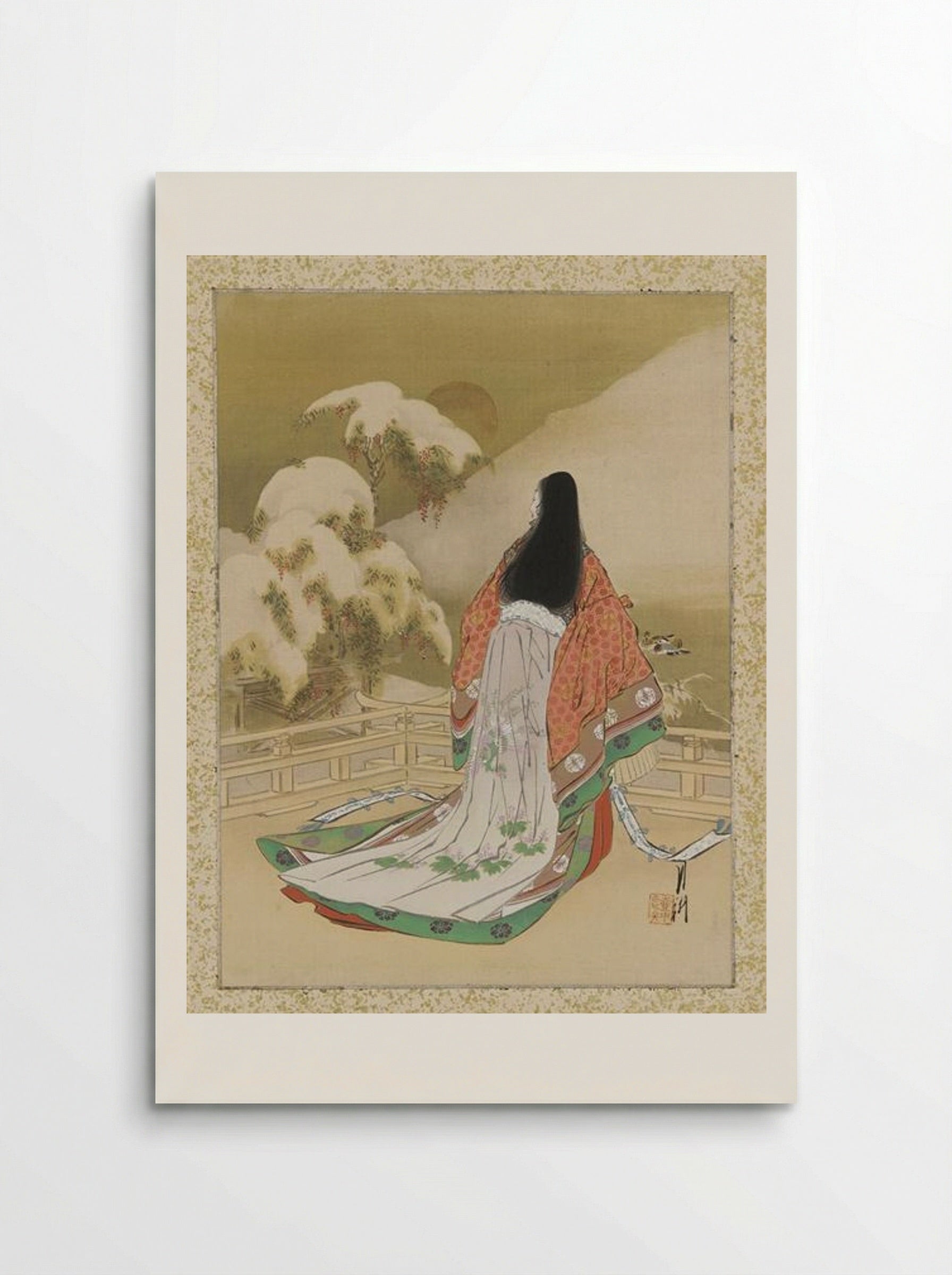 Women in Daily Life - Ogata Gekko - Poster