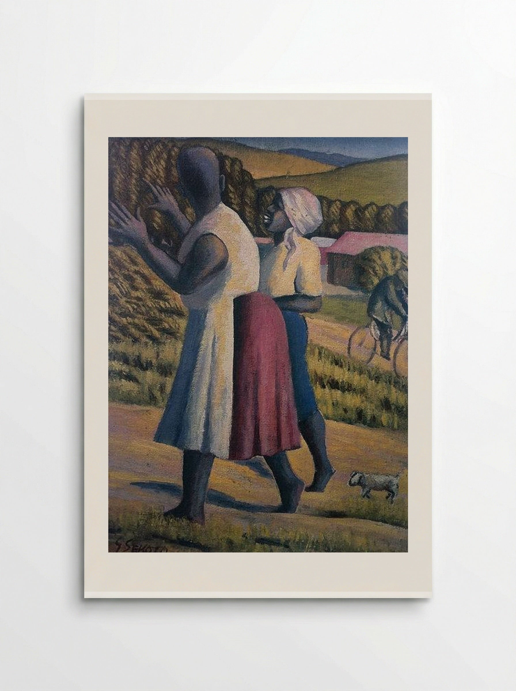 Women in the Country - Gerard Sekoto - Poster