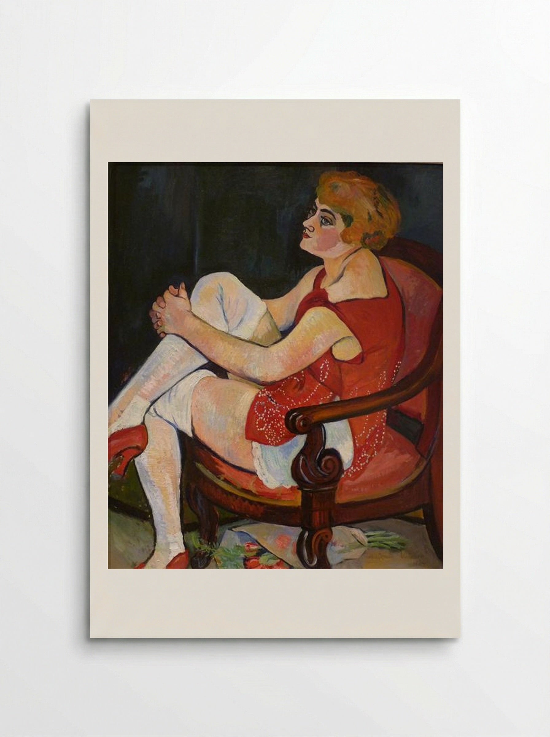 Women in white stockings - Suzanne Valadon - Poster