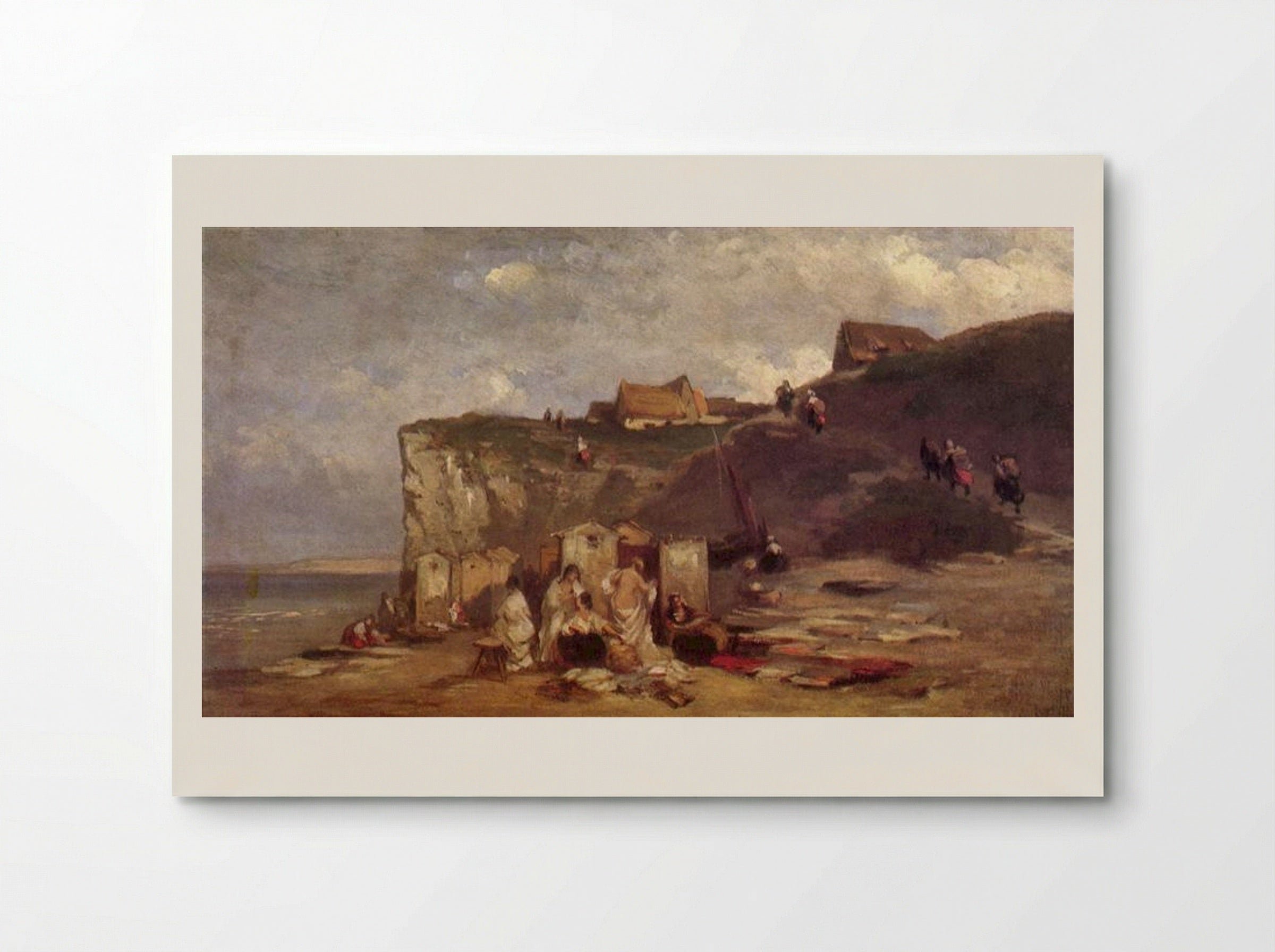 Women's Bath in Dieppe - Carl Spitzweg - Poster