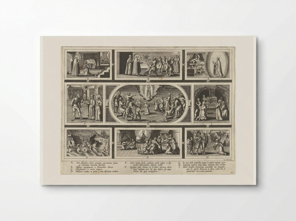 Wonderen van Ignatius - Theodoor Galle - Poster