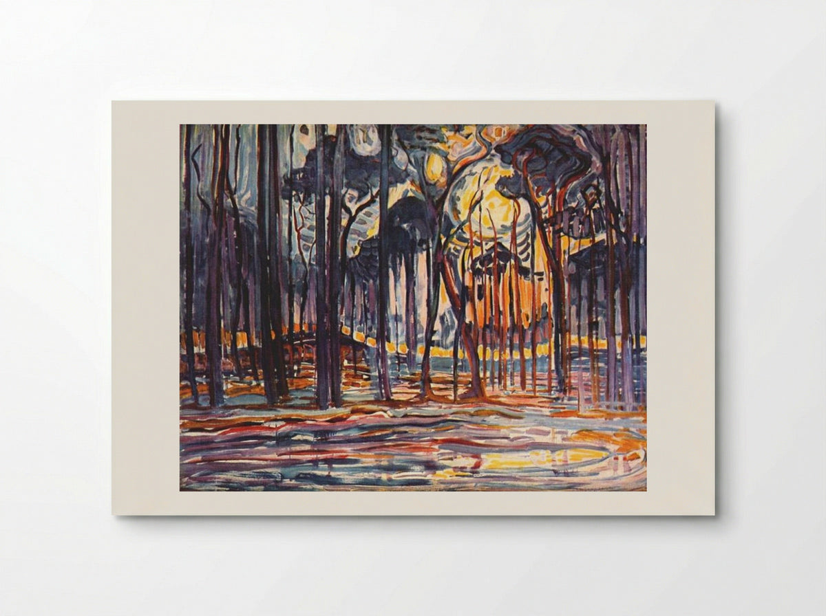 Woods near Oele - Piet Mondrian - Poster
