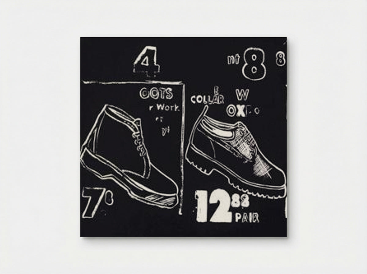 Work Boots - Andy Warhol - Poster