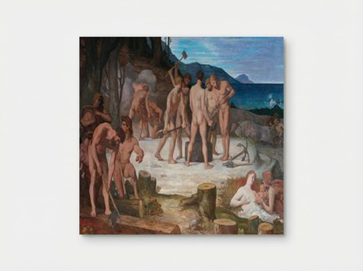Work (Le Travail) - Pierre Puvis de Chavannes - Poster