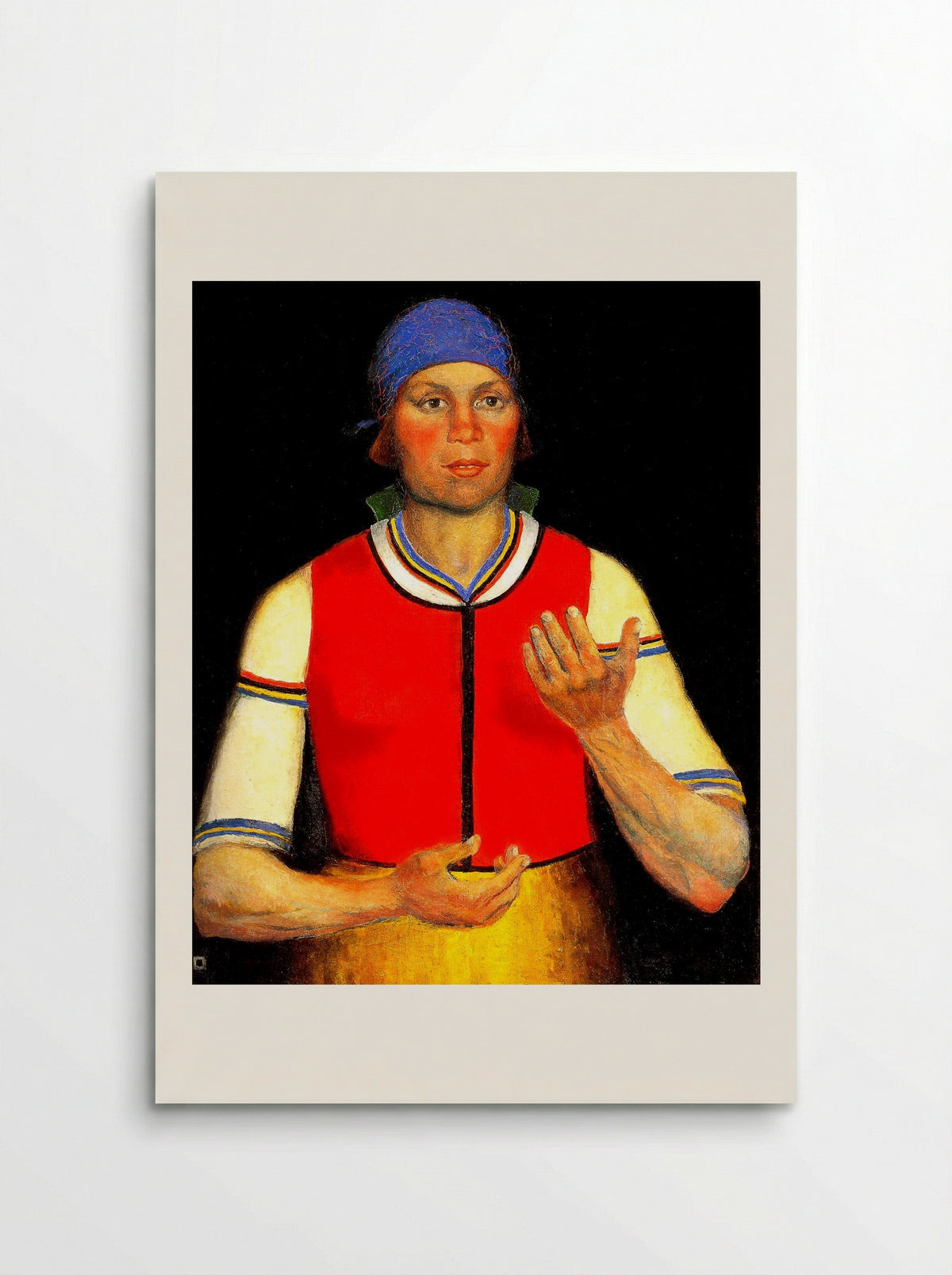 Worker - Kazimir Malevich - Poster