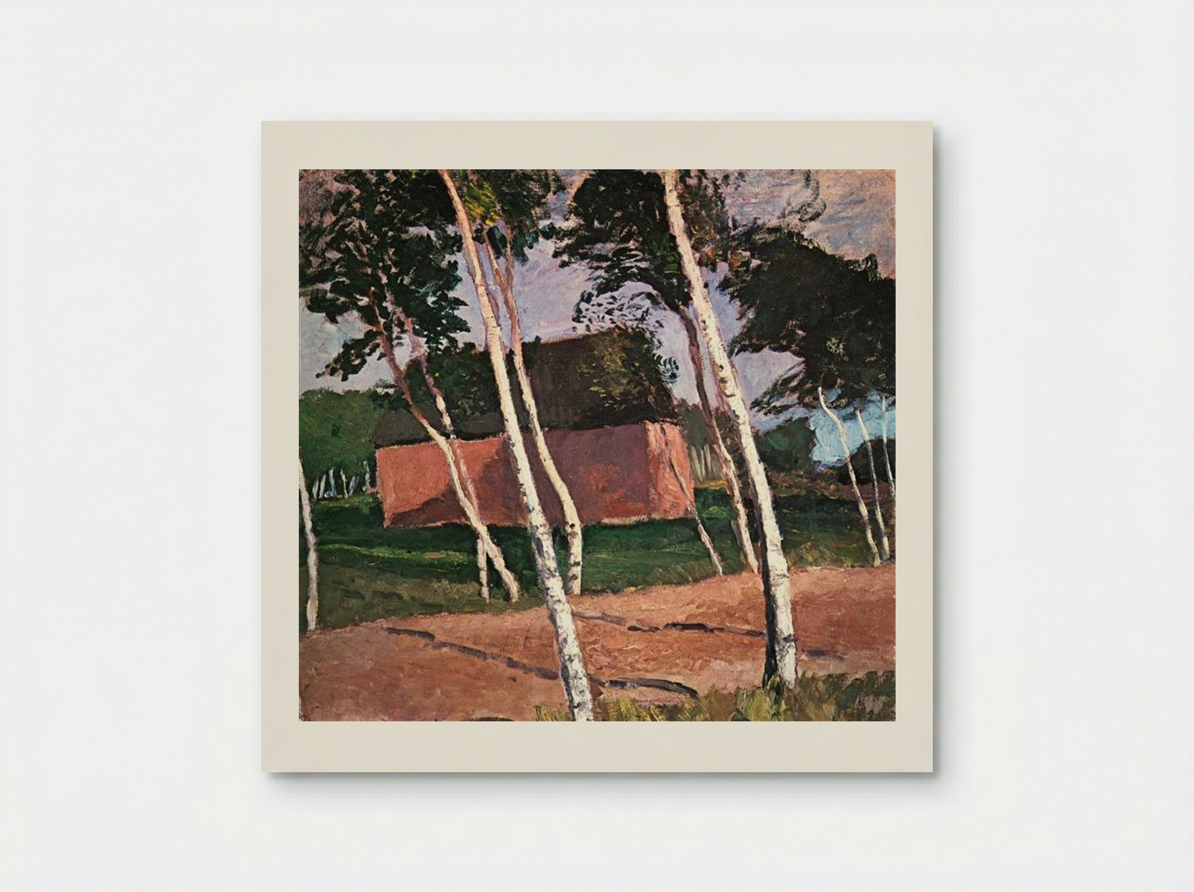 Worpsweder Landscape - Paula Modersohn-Becker - Poster
