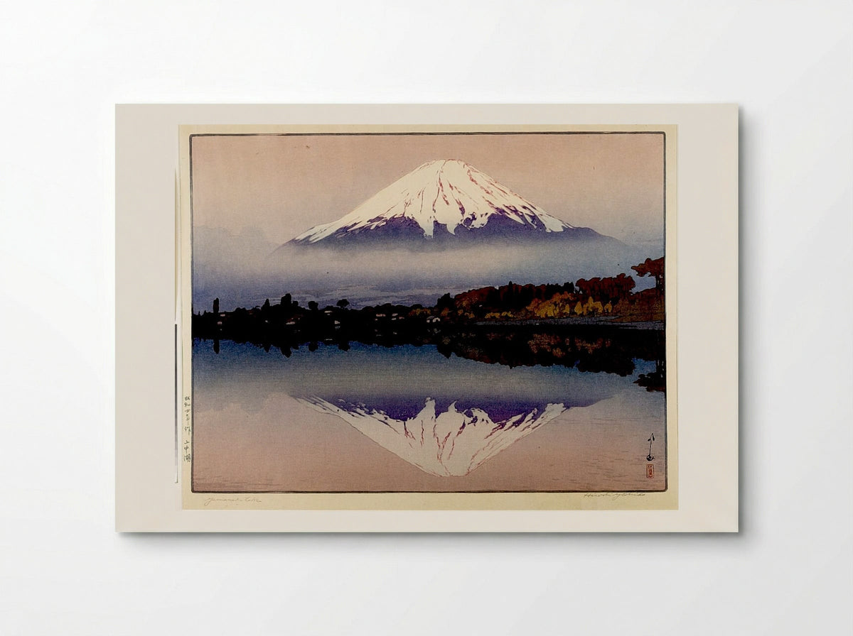 Yamanaka Lake (Yamanaka-ko) - Yoshida Hiroshi - Poster