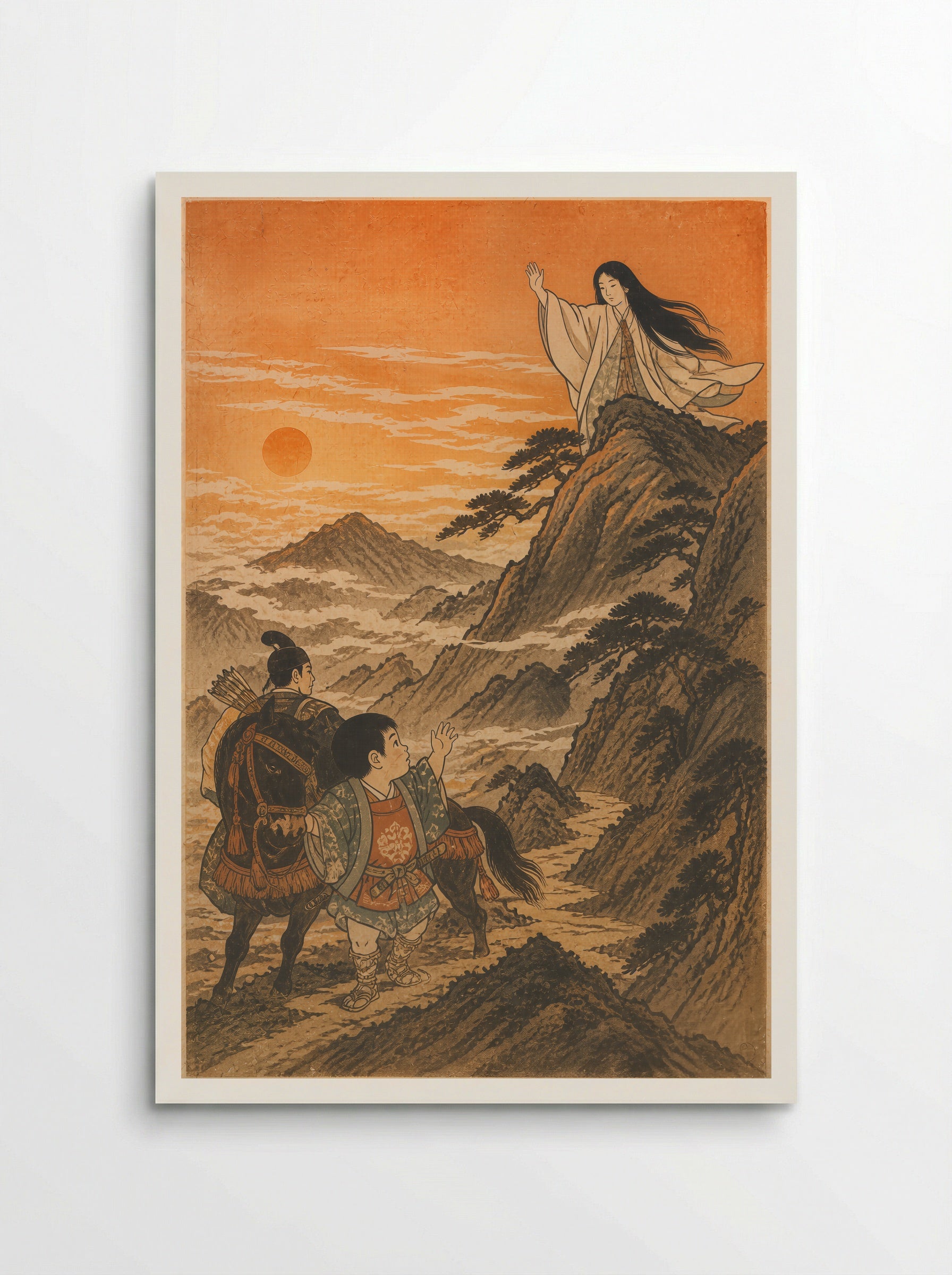 Yamauba and Kintaro: The Ashigara Road - Poster