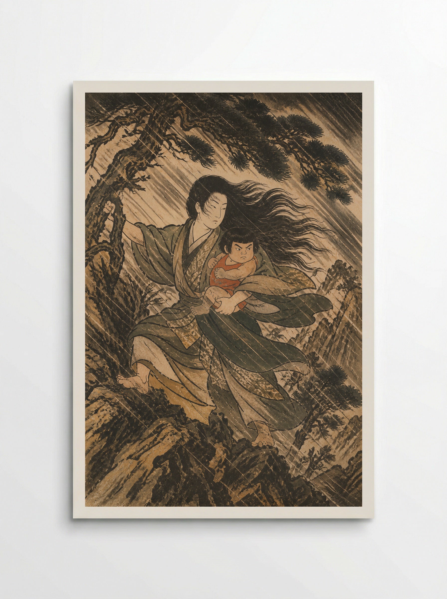Yamauba and Kintaro: The Cabin under Ashigara - Poster