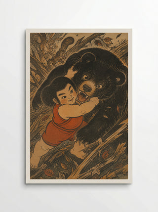 Yamauba and Kintaro: The Mountain Being Turns