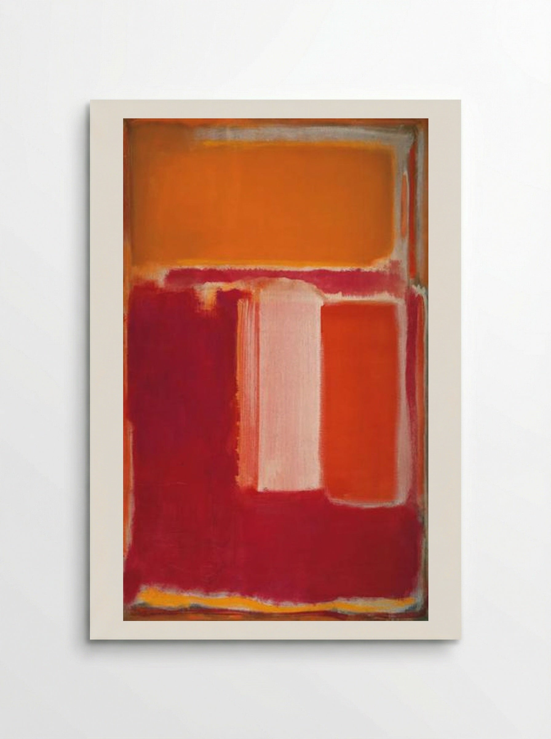 Yellow, Cherry, Orange - Mark Rothko - Poster