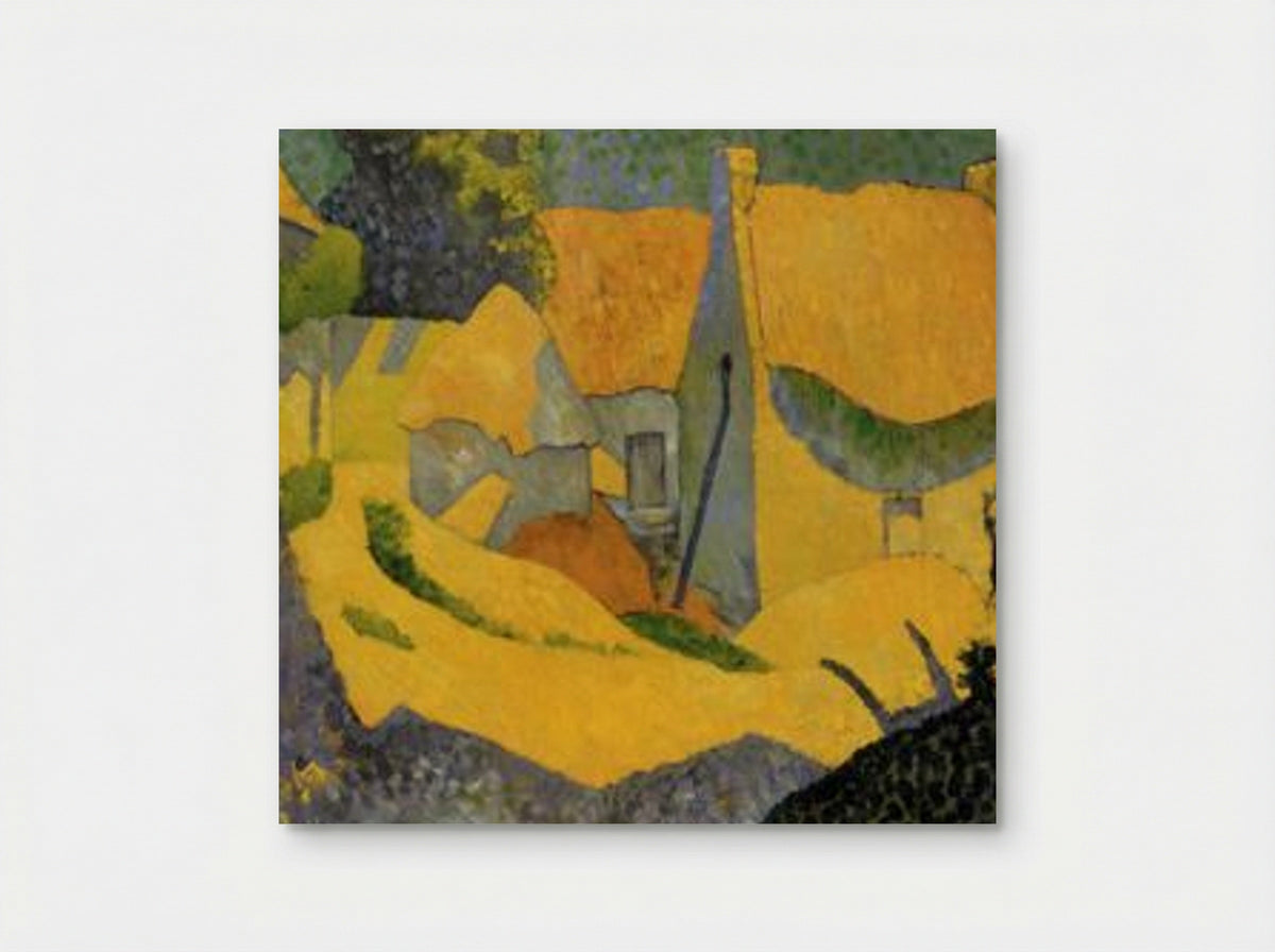 Yellow Farm at Pouldu - Paul Sérusier - Poster