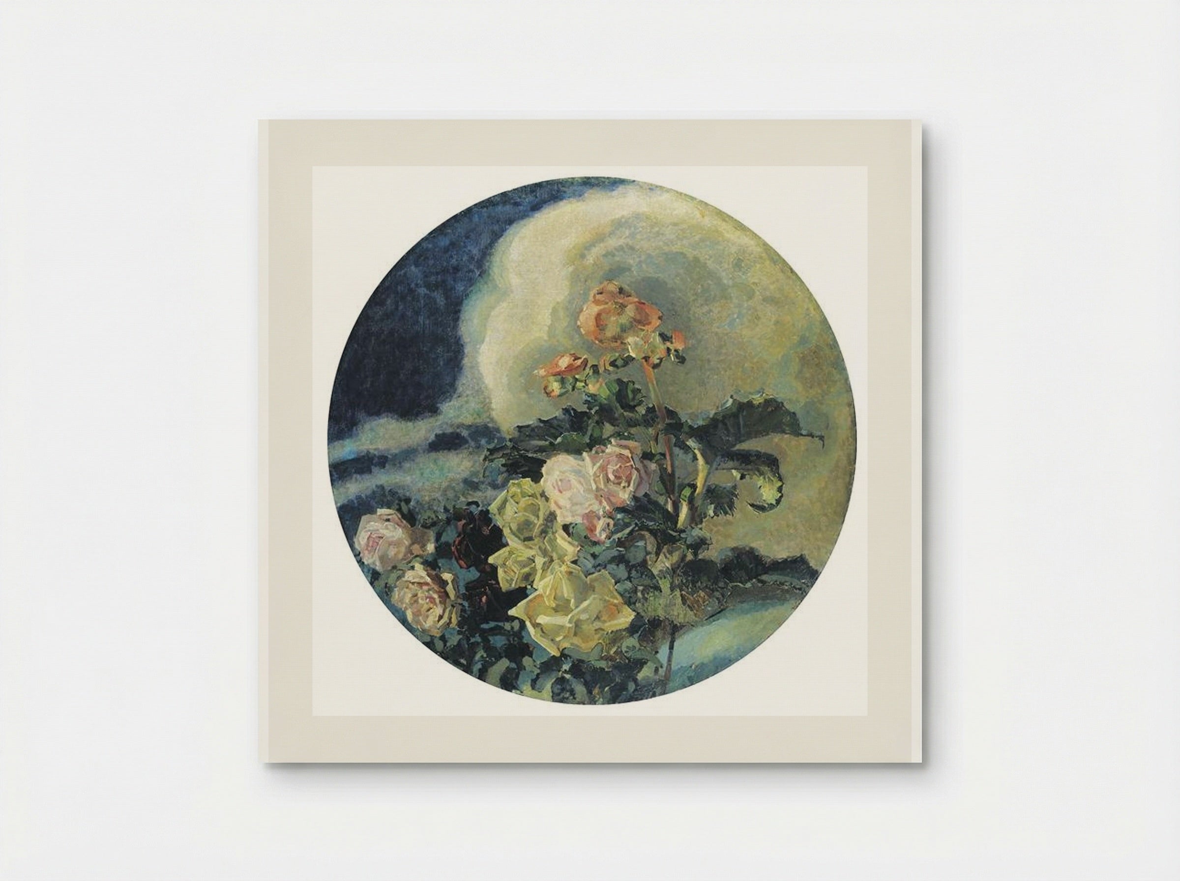 Yellow Roses - Mikhail Vrubel - Poster
