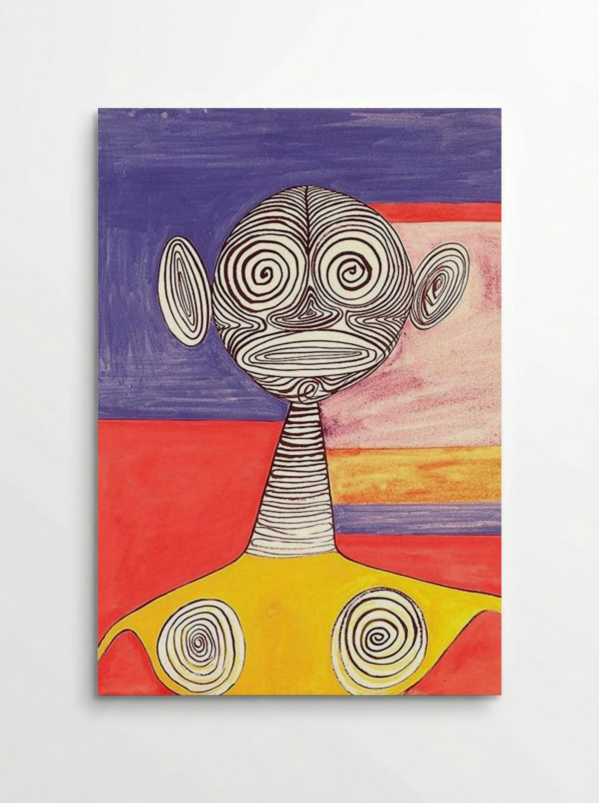 Yellow Tights - Alexander Calder - Poster