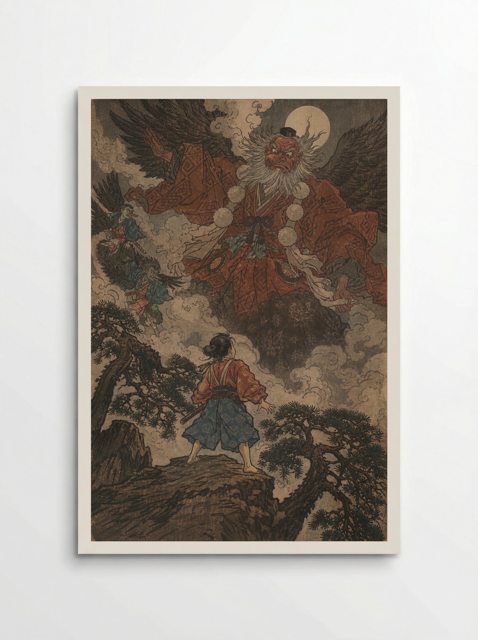 Yoshitsune and the Tengu of Kurama: The Lesson Begins