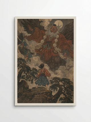 Yoshitsune and the Tengu of Kurama: The Lesson Begins
