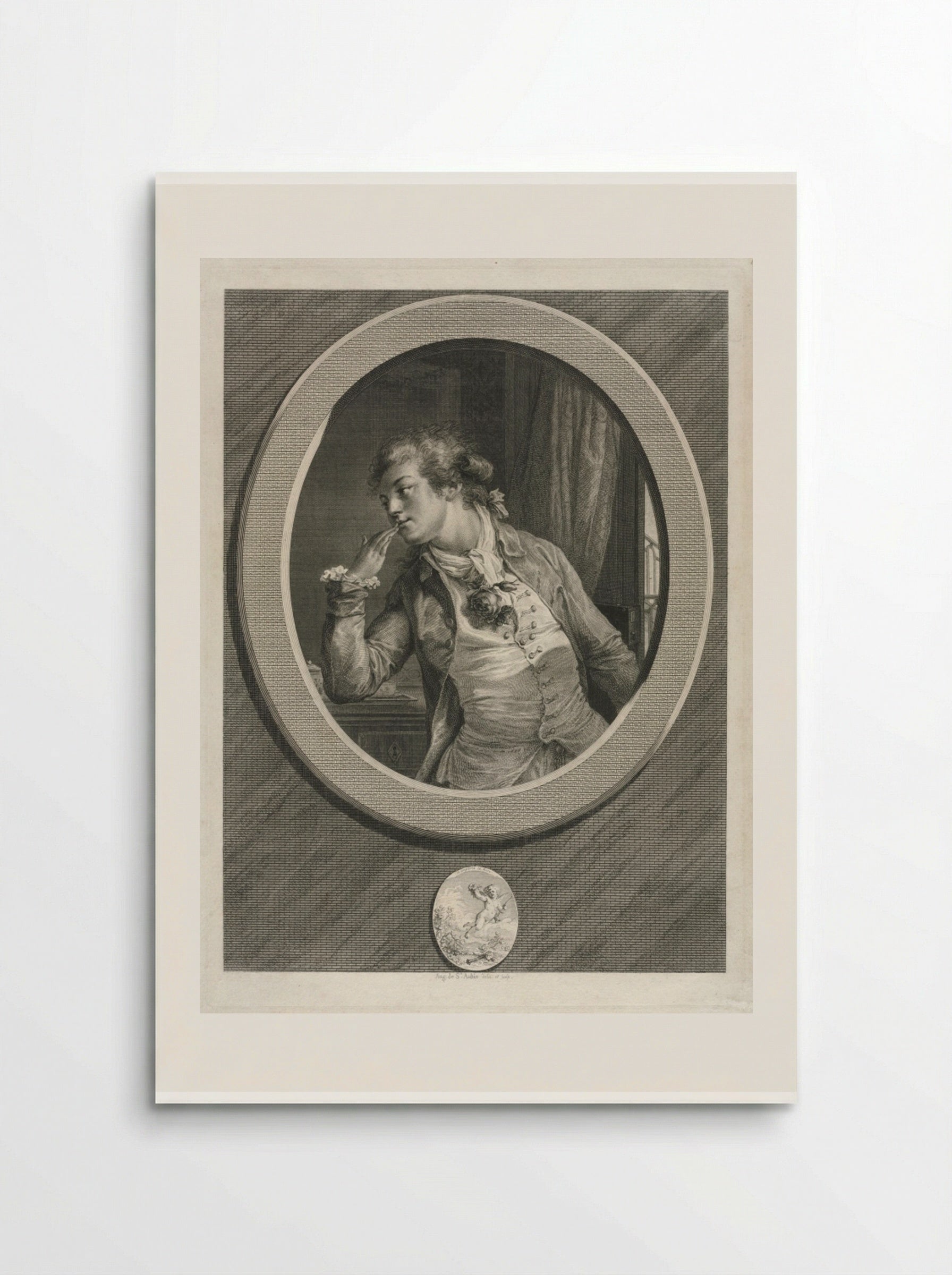 You May Count on Me - Augustin de Saint-Aubin - Poster