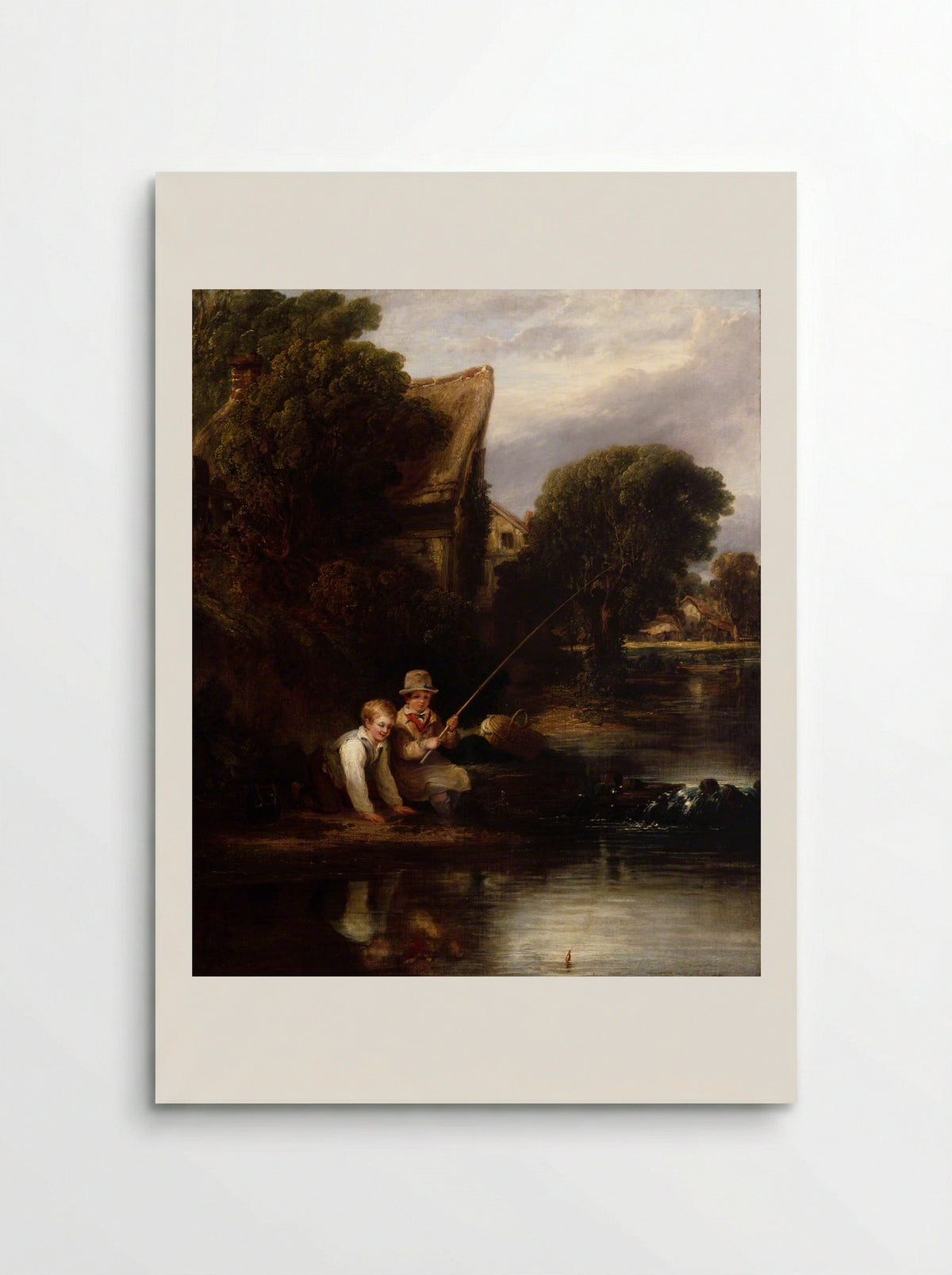 Young Anglers - William Collins - Poster