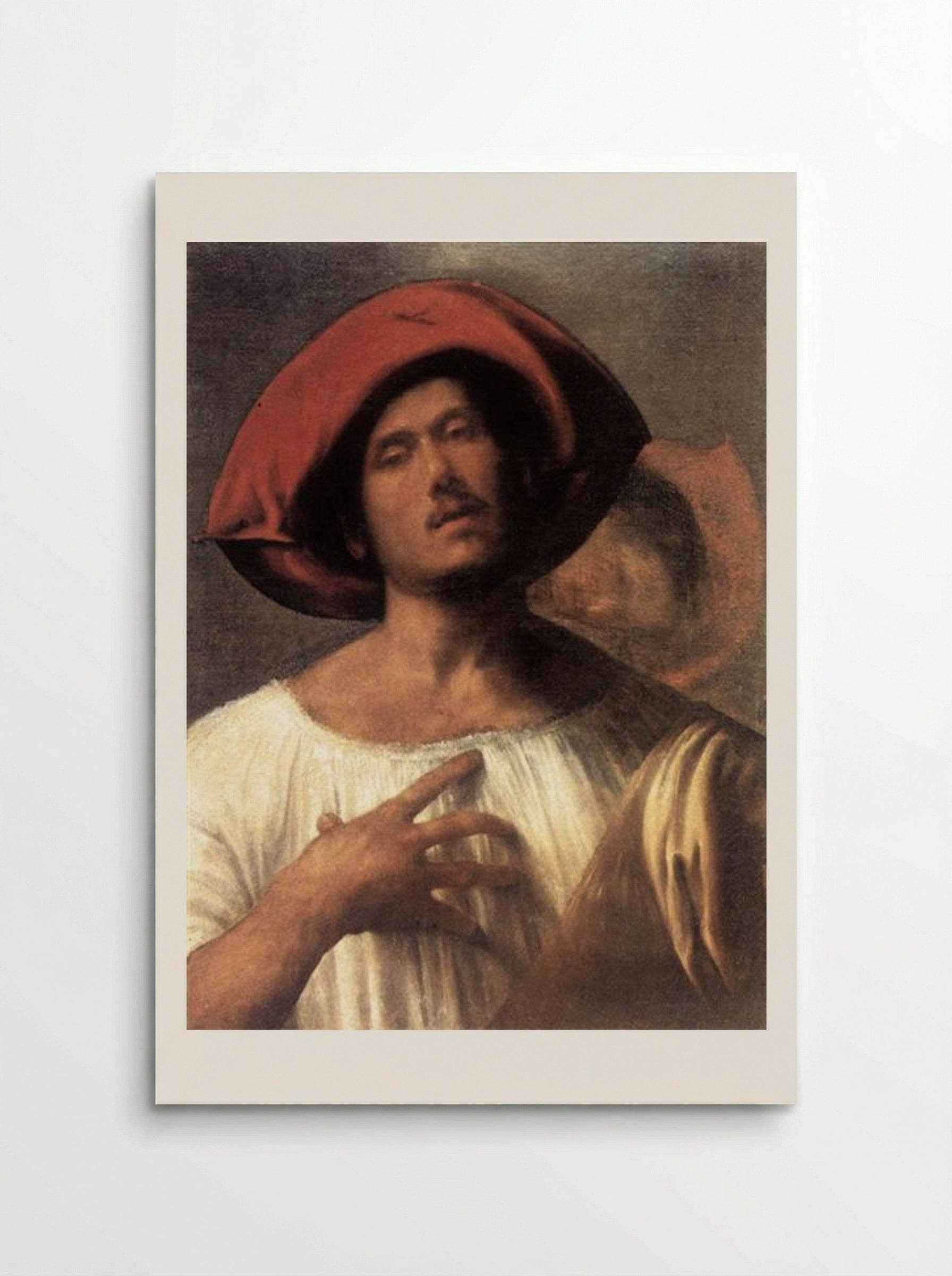 Young Man (The Impassioned Singer) - Giorgione - Poster