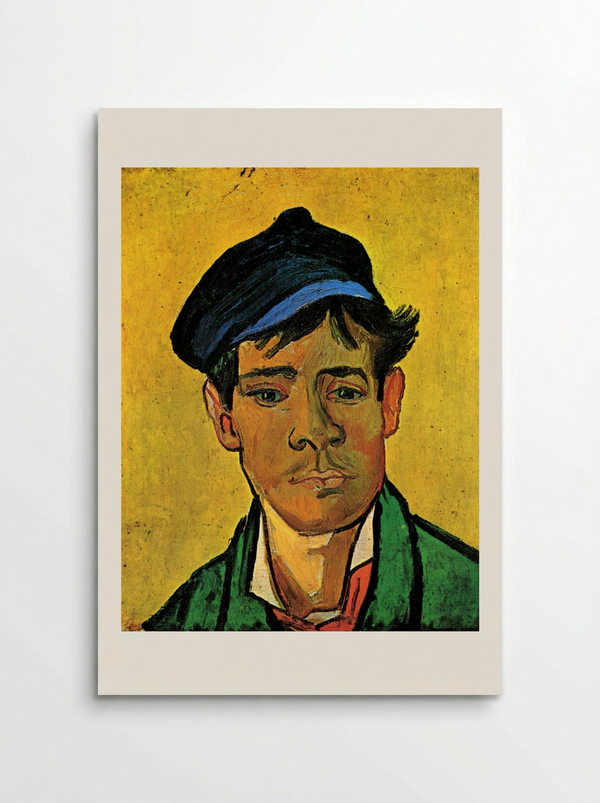 Young Man with a Hat - Vincent van Gogh - Poster