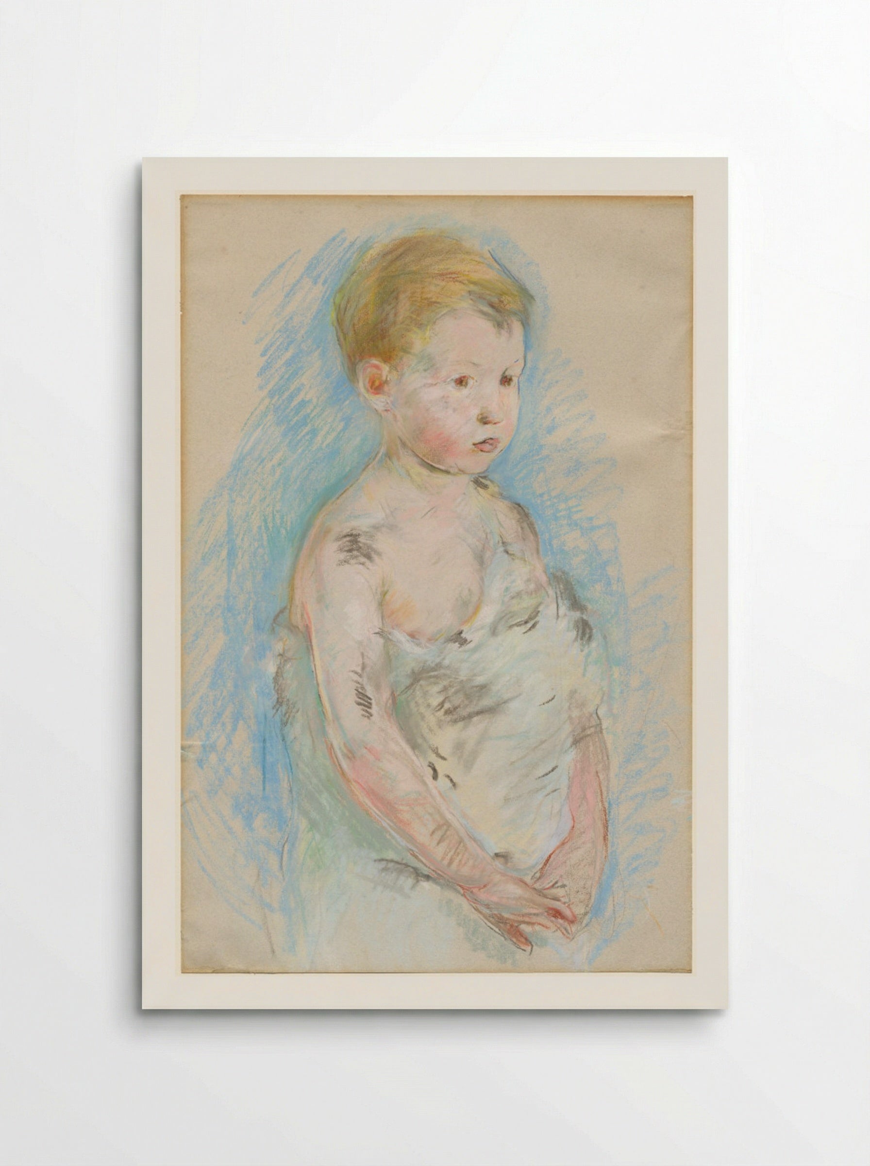 Young Saint John - Berthe Morisot - Poster
