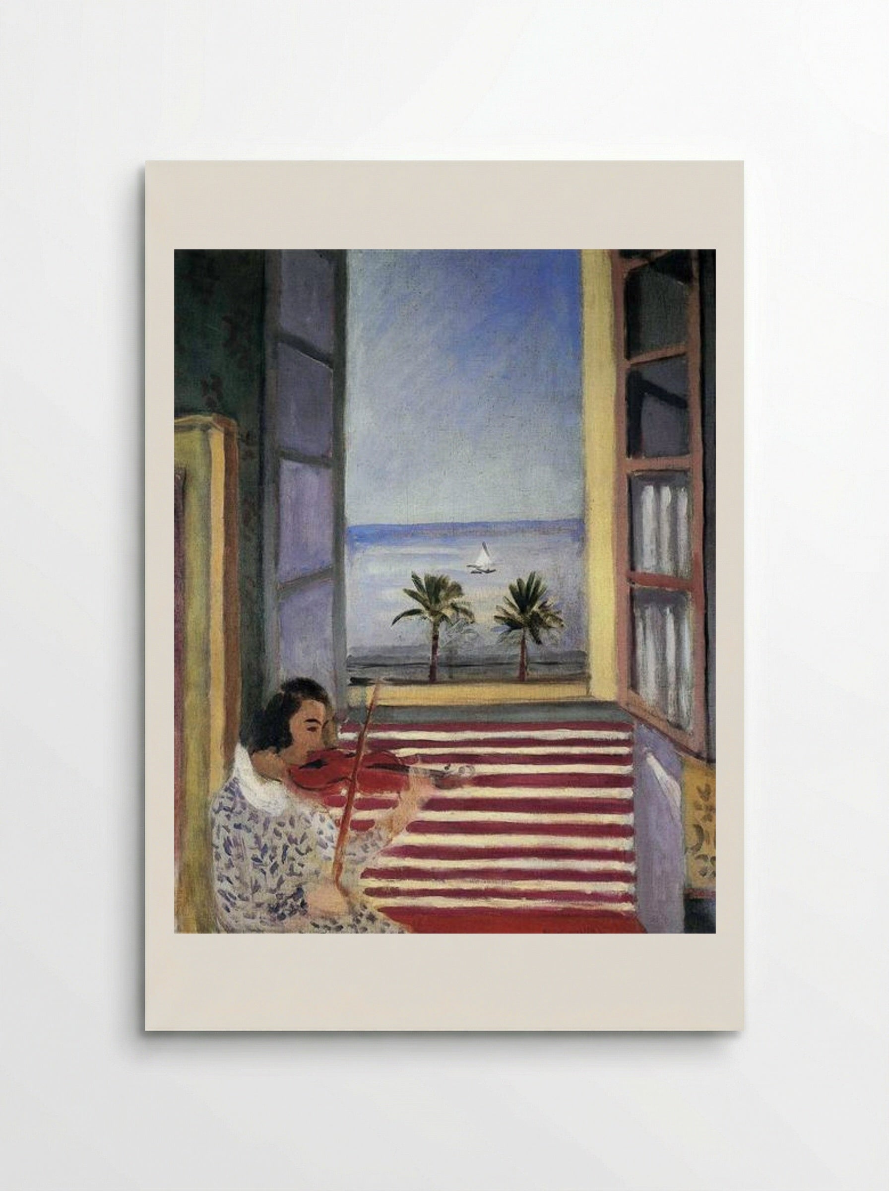 Young Woman Playing Violin - Henri Matisse - Poster