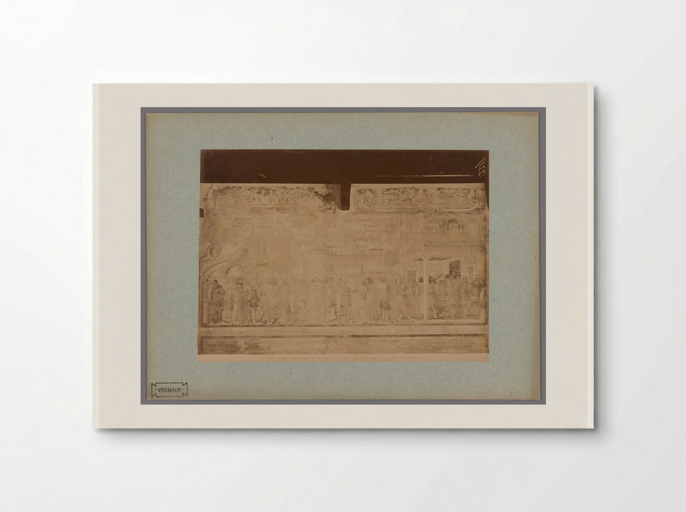 Youth and First Miracles of Moses - Fratelli Alinari - Poster