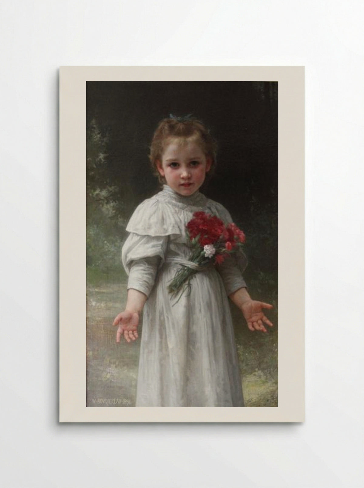Yvonne - William-Adolphe Bouguereau - Poster