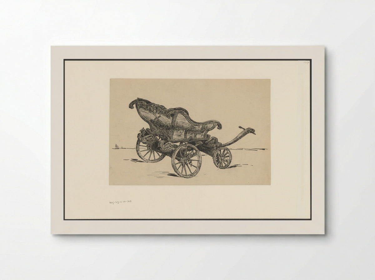 Zaanse Kinderwagen - Felicien Bobeldijk - Poster