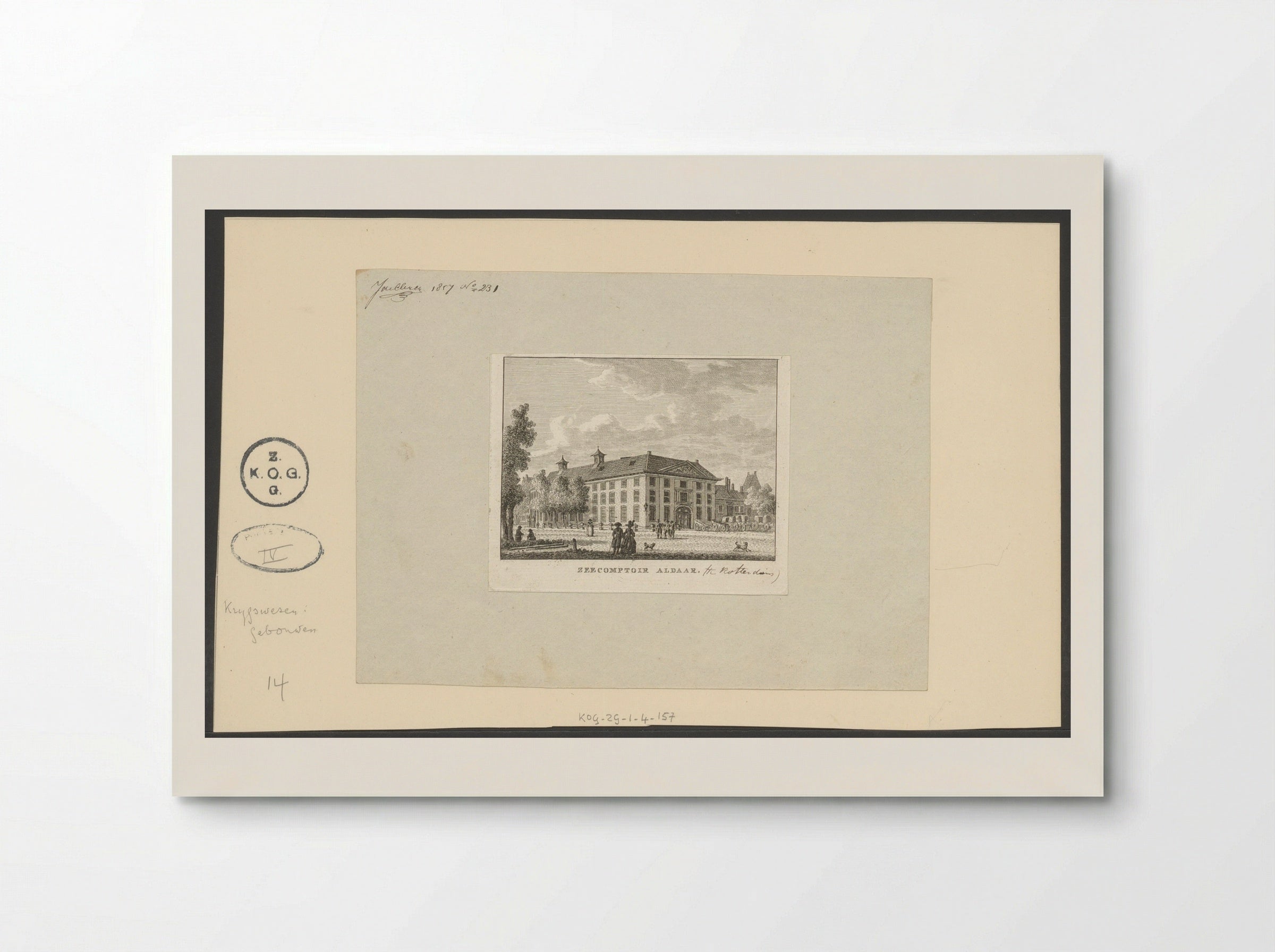 Zeecomptoir aldaar - Carel Frederik Bendorp (I) - Poster