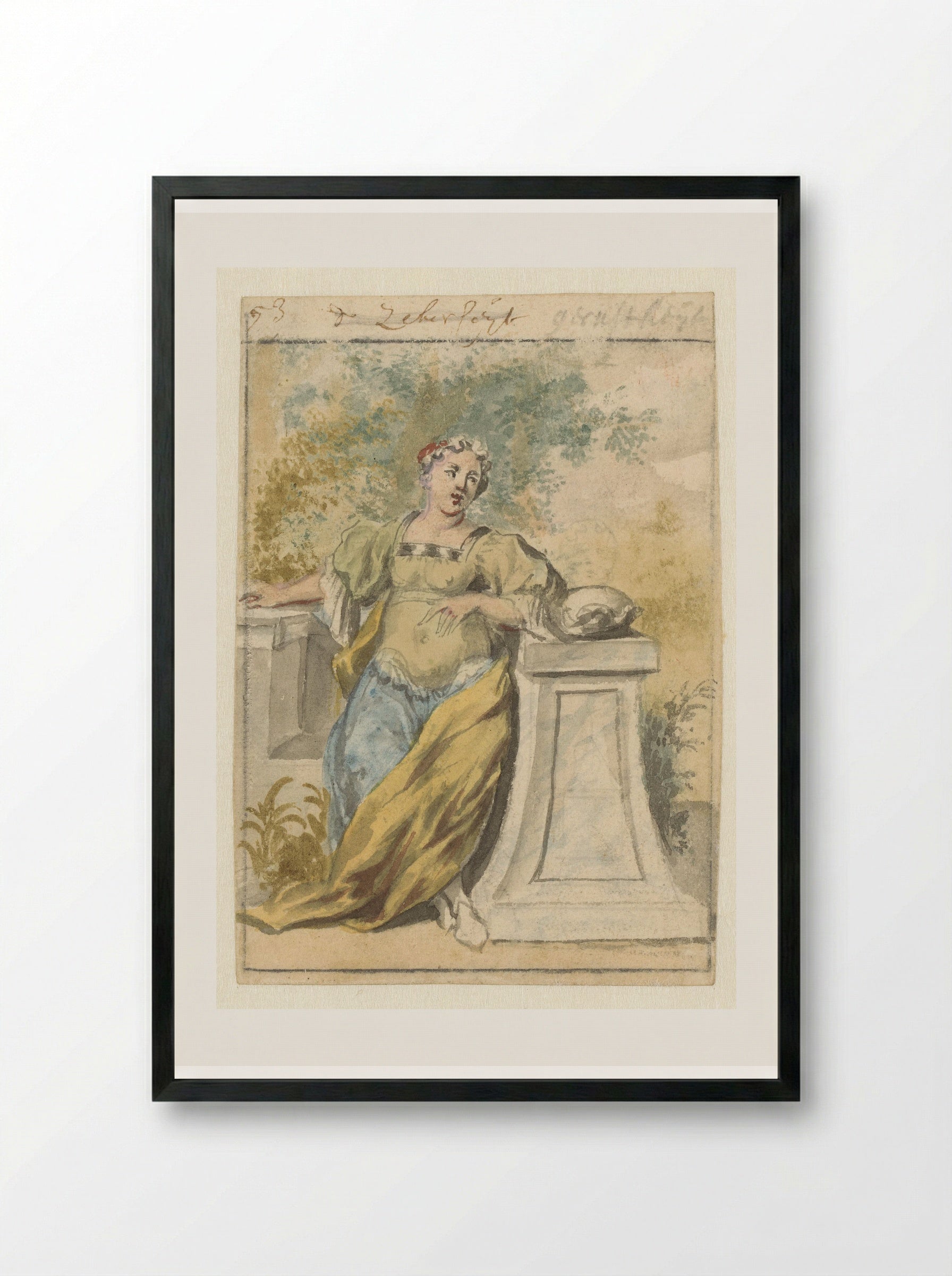 Zekerheid (Certainty) - Pieter van den Berge - Framed Print Black