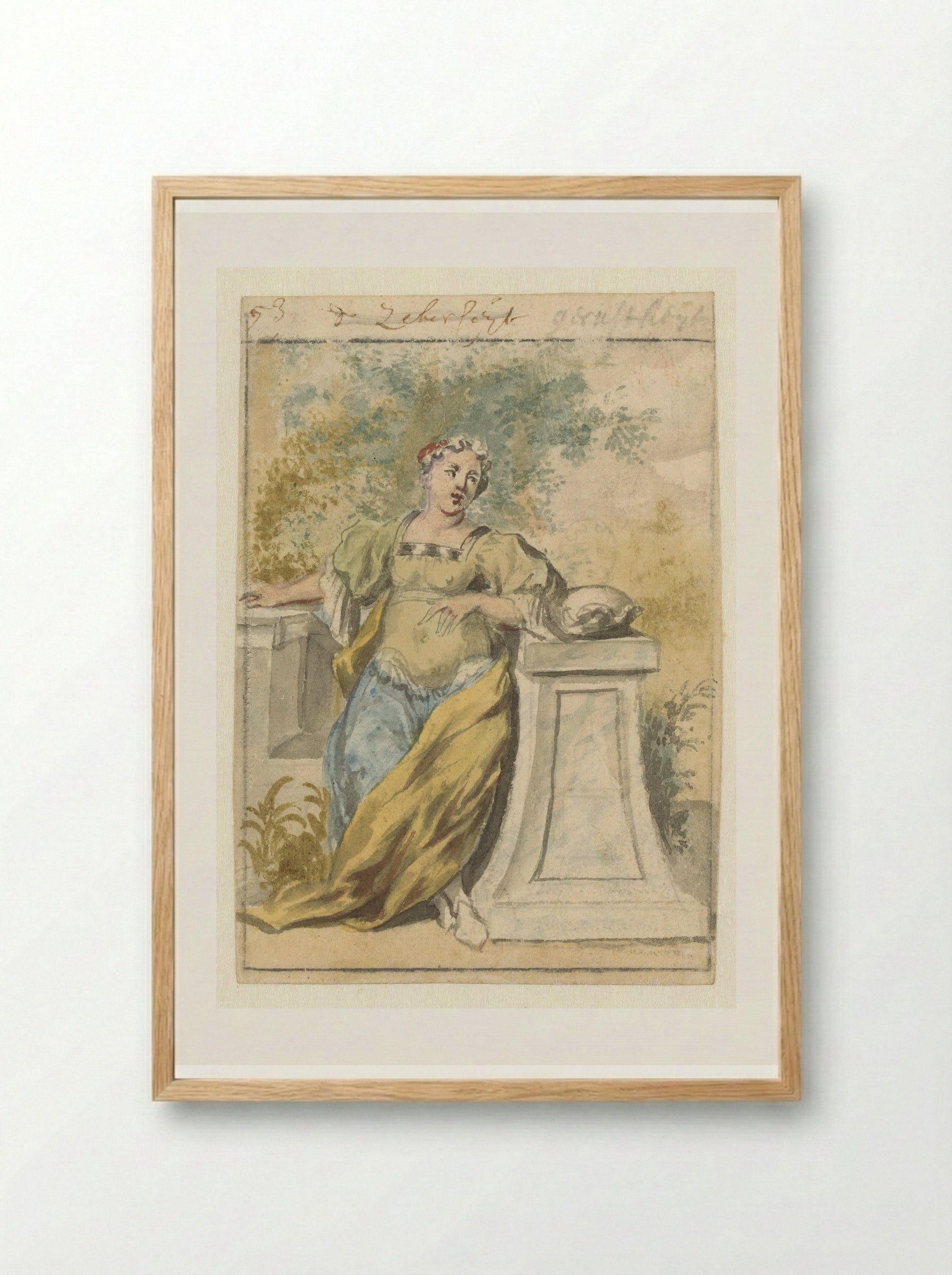 Zekerheid (Certainty) - Pieter van den Berge - Framed Print Wood