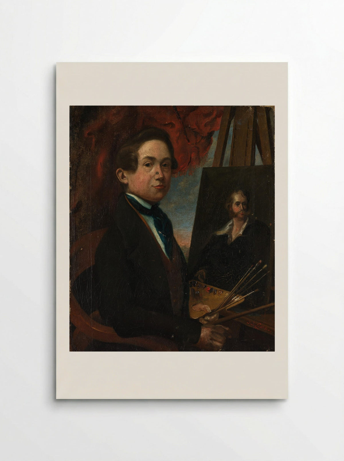 Zelfportret - Johannes Daniël Susan - Poster