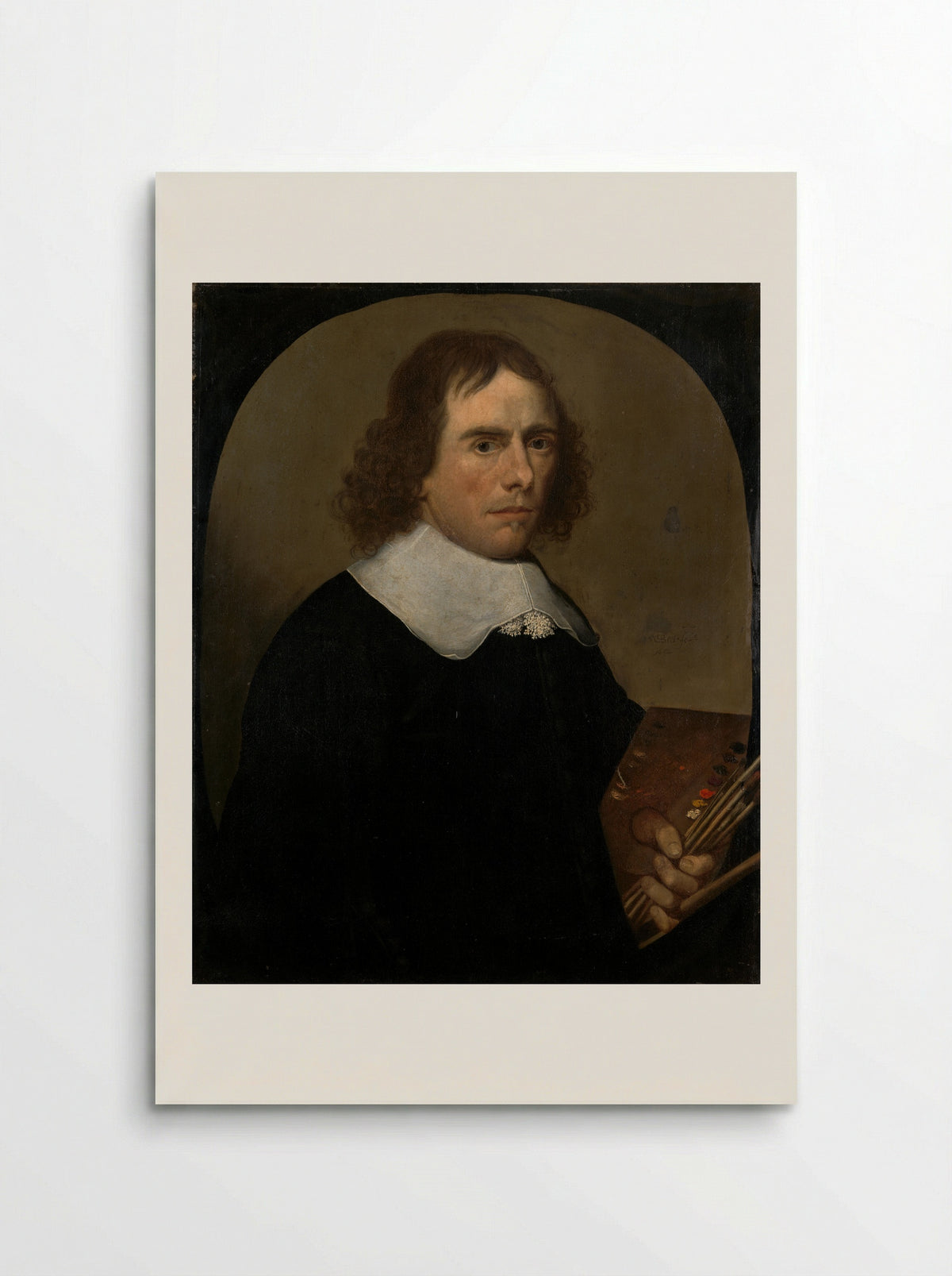 Zelfportret - Cornelis de Beet - Poster