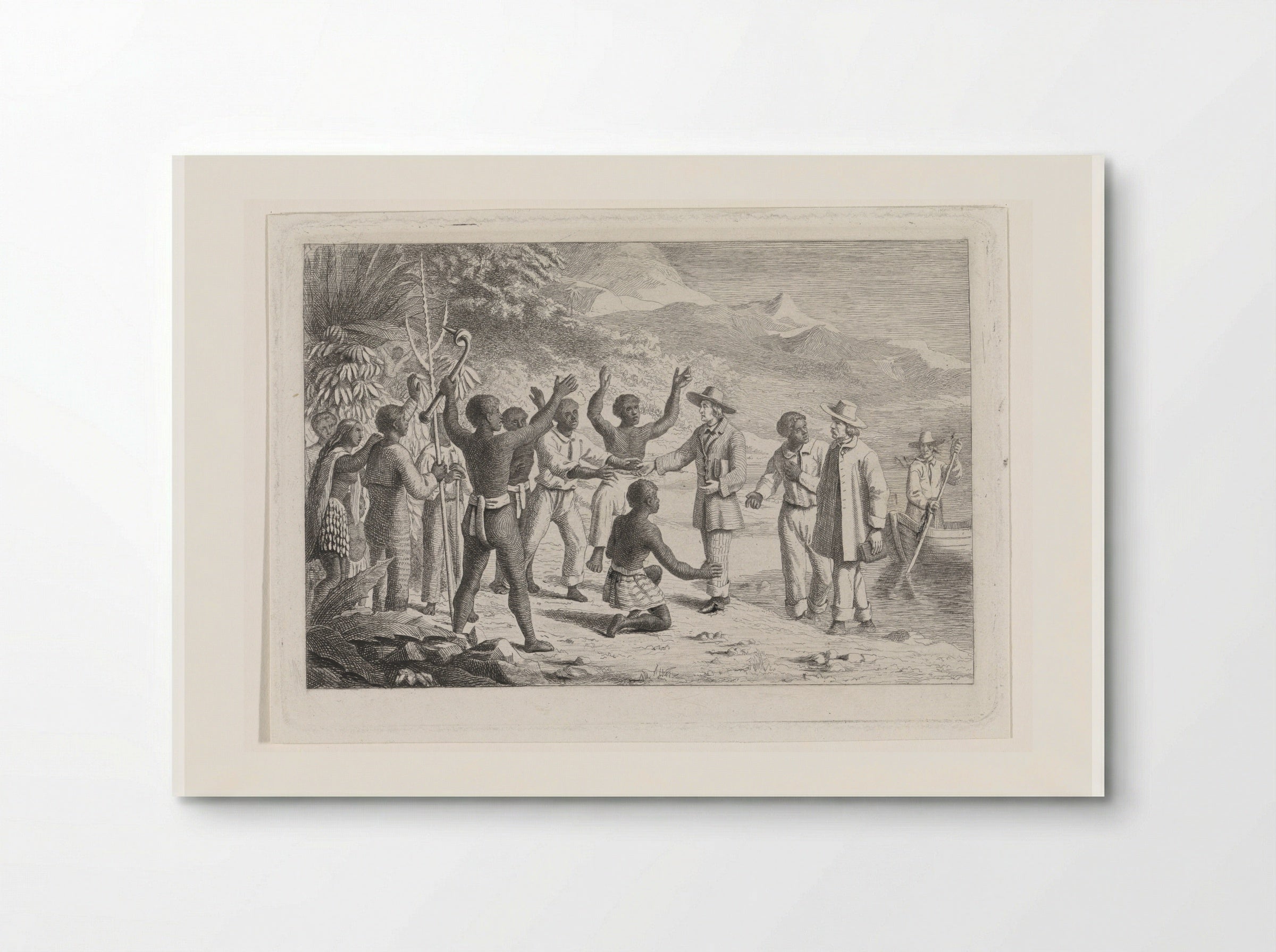Zendelingen (Missionaries) - David van der Kellen - Poster