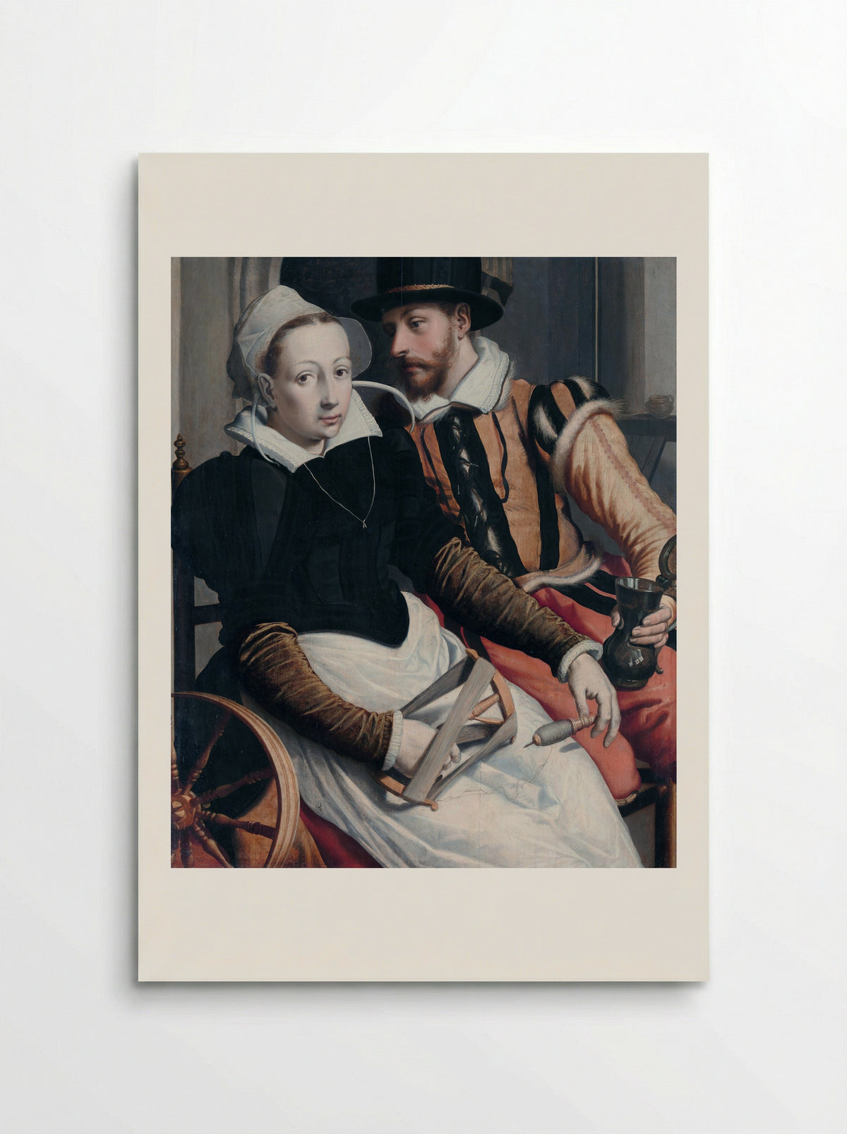 Zes waardijns van de lakenen - Pieter Pietersz. (I) - Poster