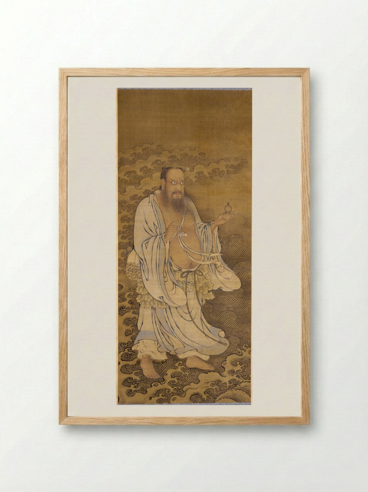 Zhongli Quan Crossing the Ocean - Zhao Qi - Framed Print Wood