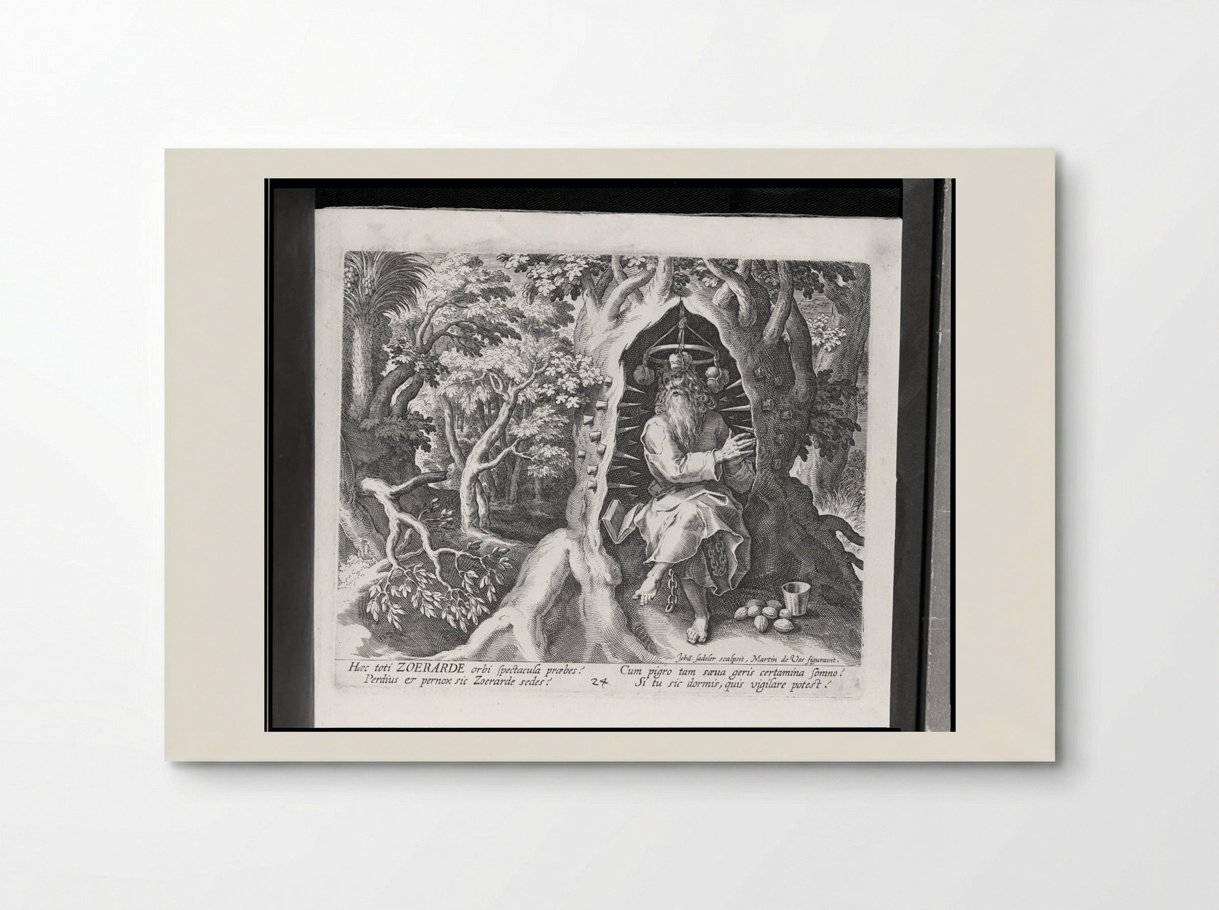 Zoerarde - Johann Sadeler I - Poster