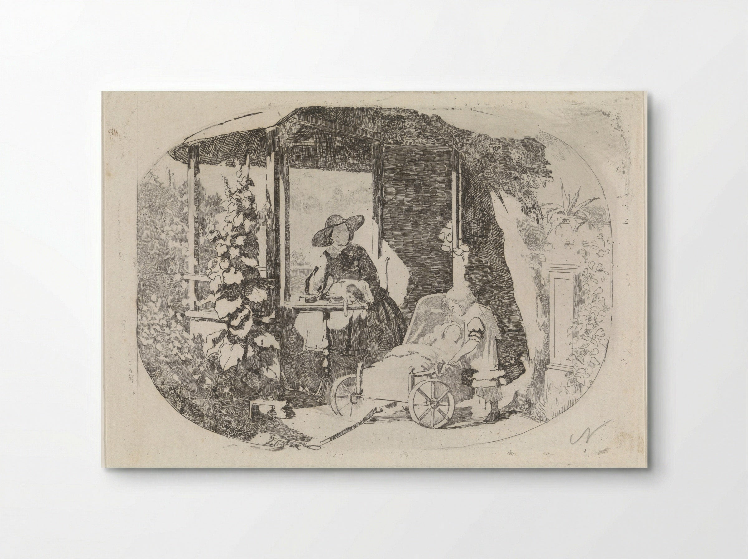 Zomerhuis (Summer House) - David van der Kellen - Poster