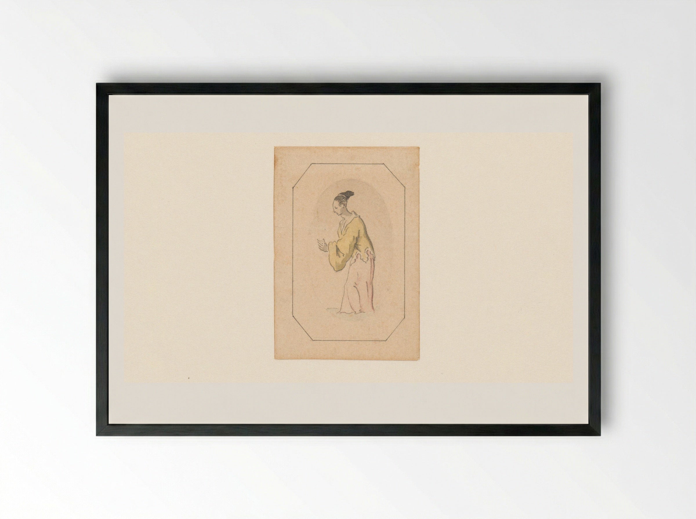 Zoutvat - Cornelis Pronk - Framed Print Black