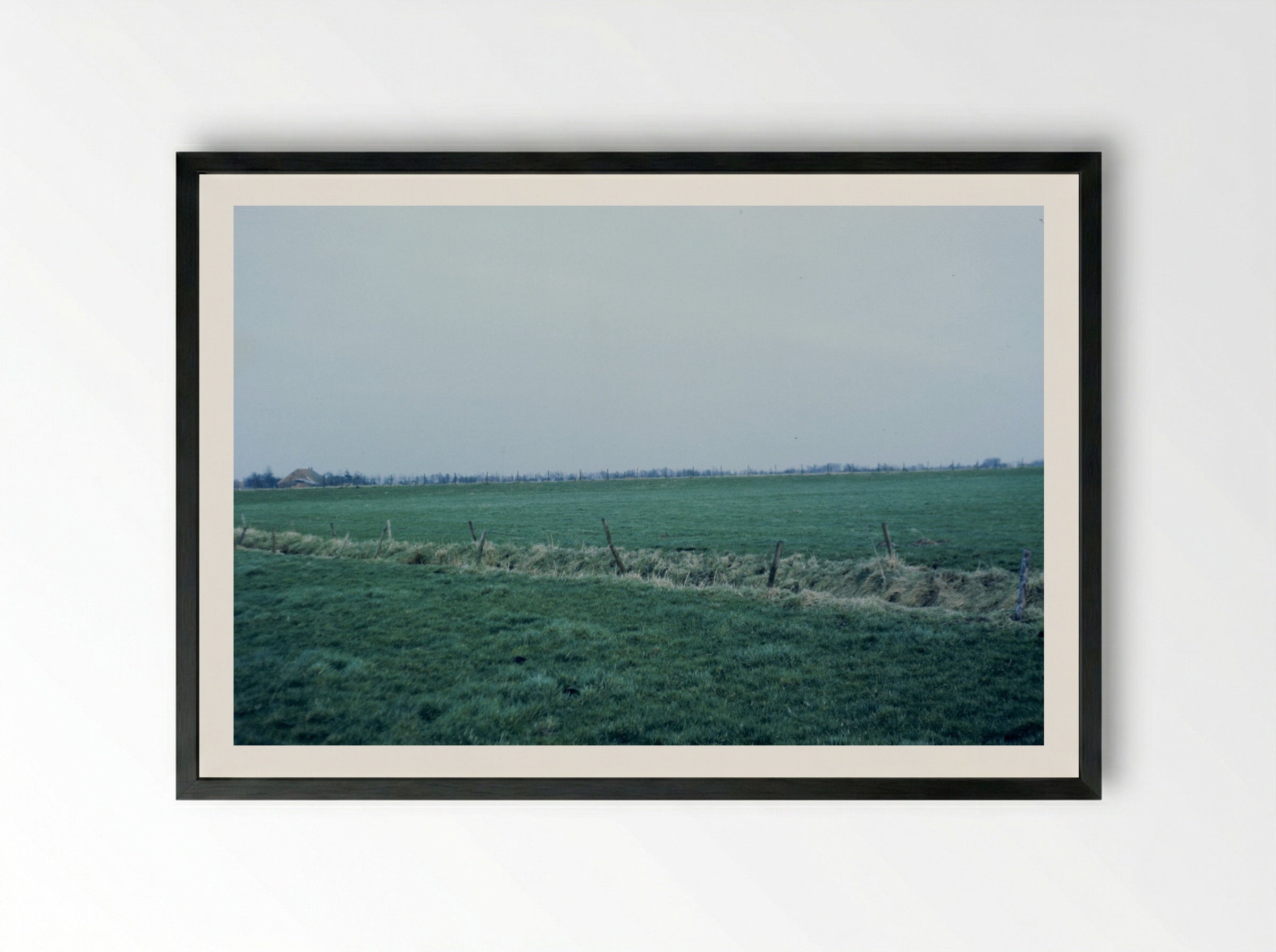 Zuidlaren Oost (12E) - Reinjan Mulder - Framed Print Black