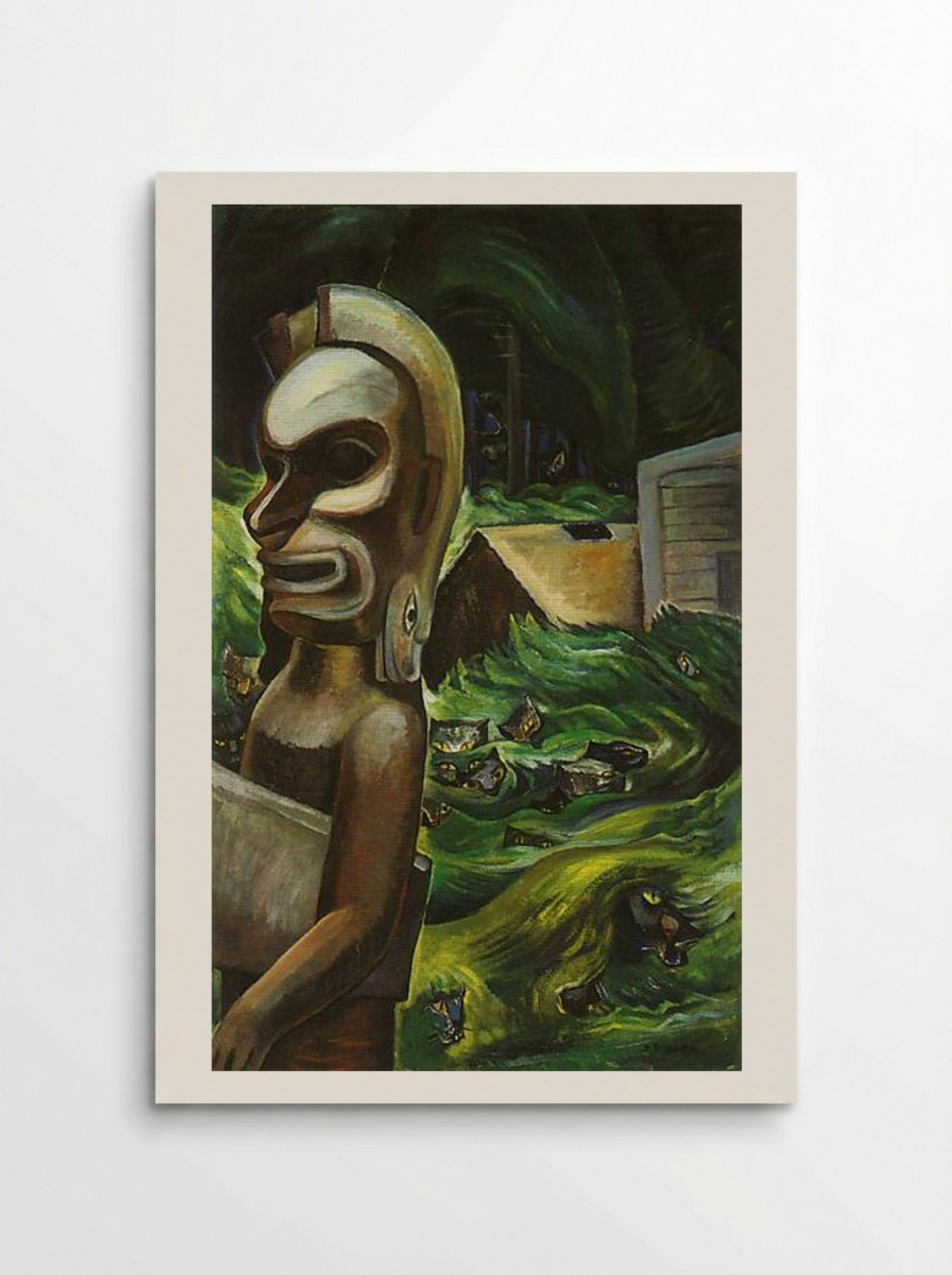 Zunoqua of the Cat Village - Emily Carr - Poster