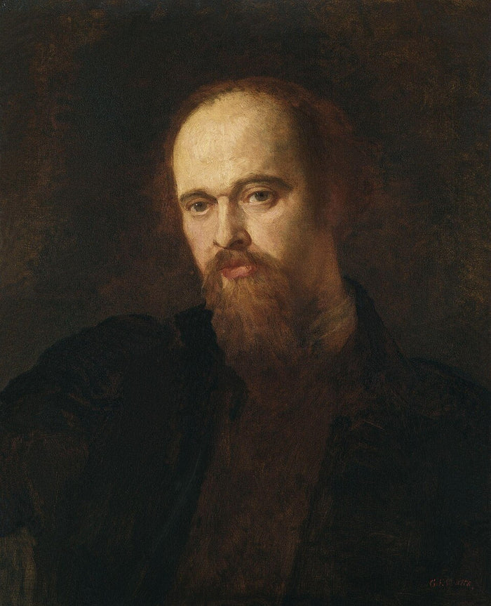 Dante Gabriel Rossetti portrait