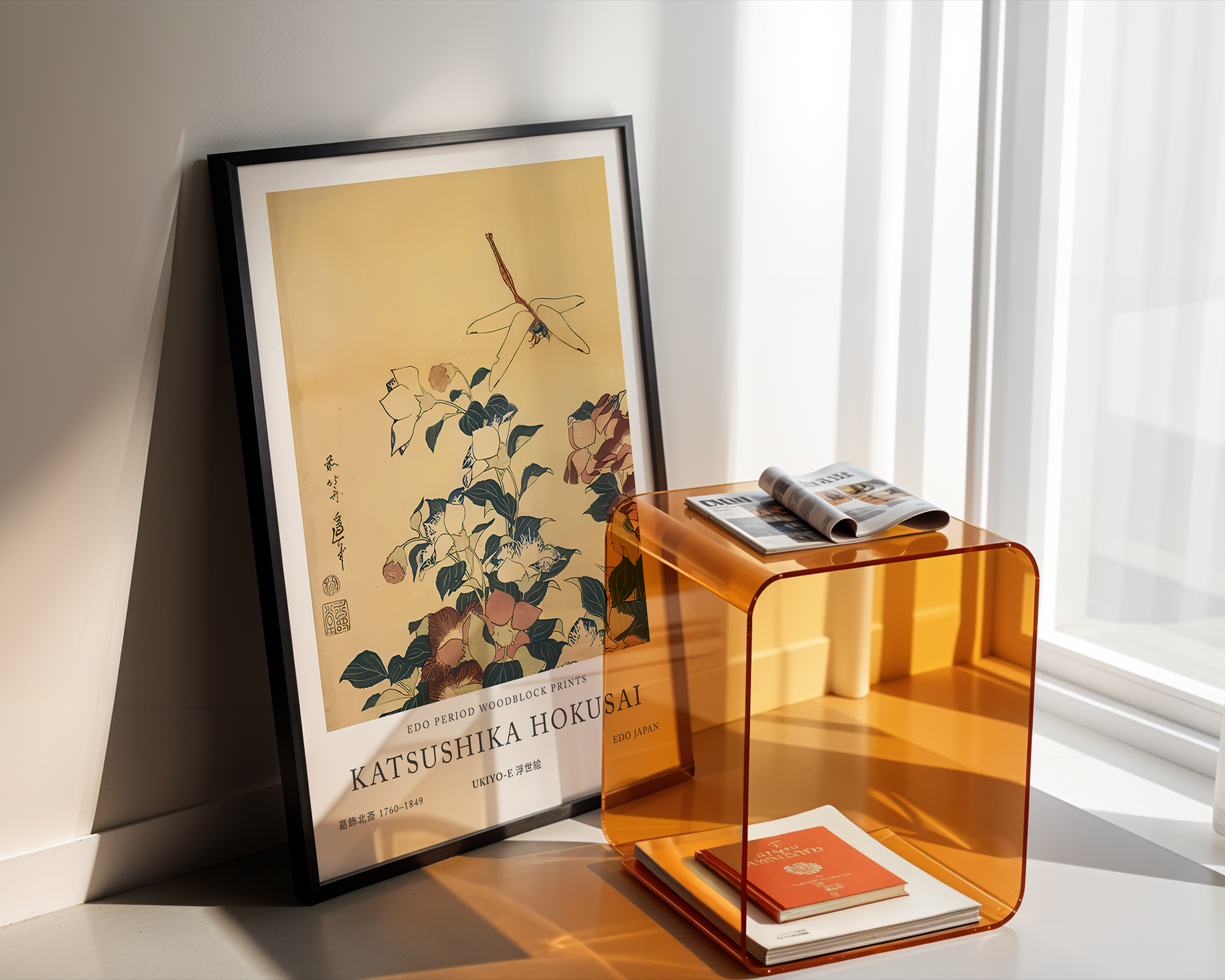 bluebells-and-dragonflies-fine-art-print mockup