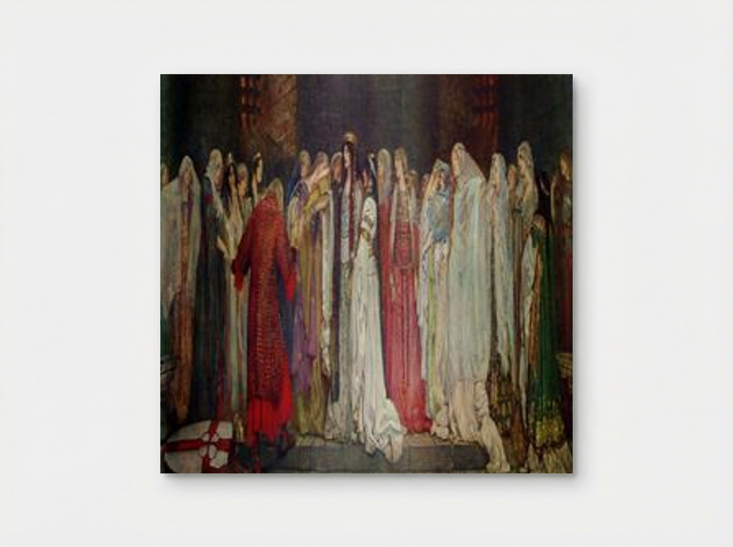 The Castle of the Maidens - Edwin Austin Abbey - Poster