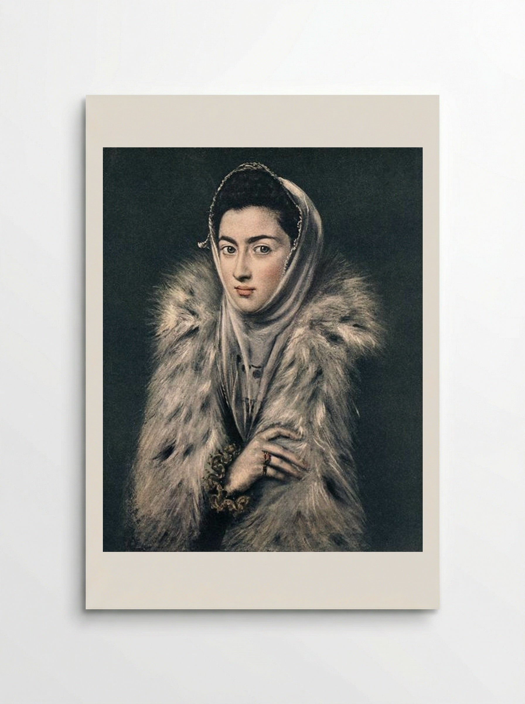 Portrait of Caterina Micaela of Spain - Sofonisba Anguissola - Poster