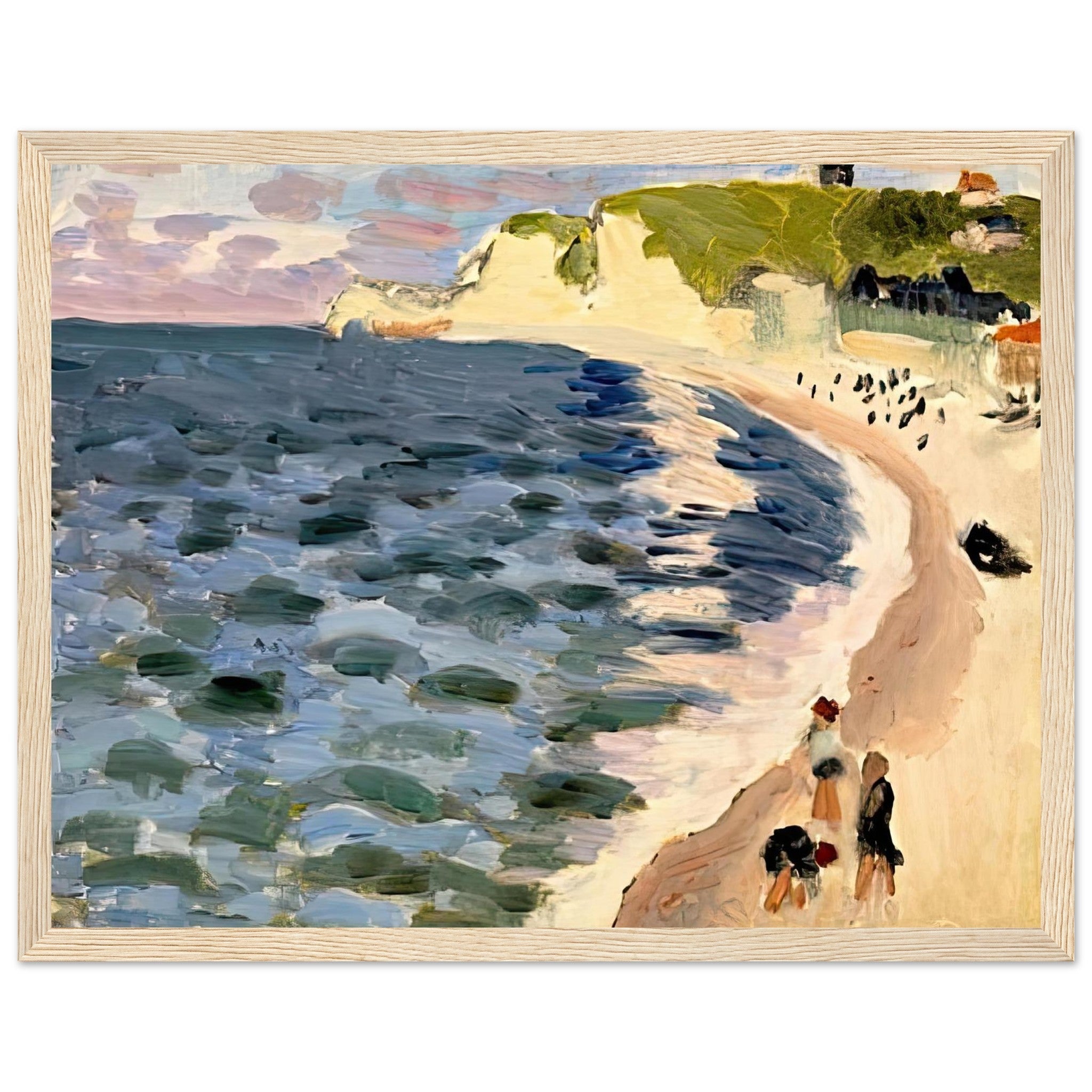 Etretat The Sea by Henri Matisse – Fauvist Coastal Landscape Print
