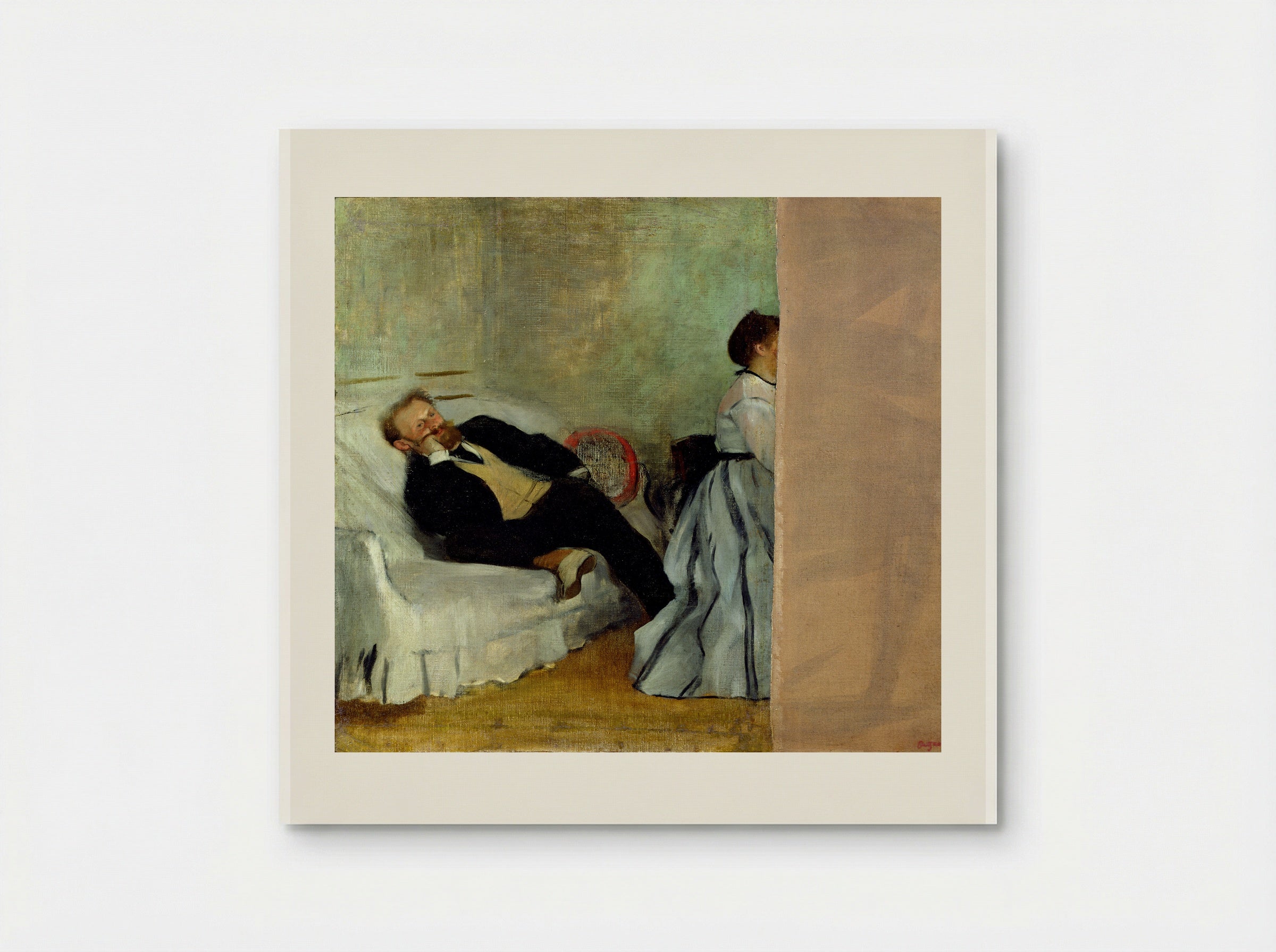 Édouard Manet - Hilaire-Germain-Edgar Degas - Poster